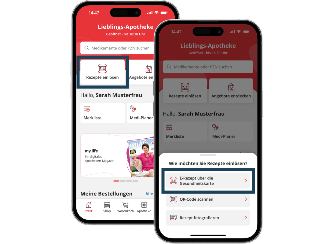 Bild E-Rezept APP