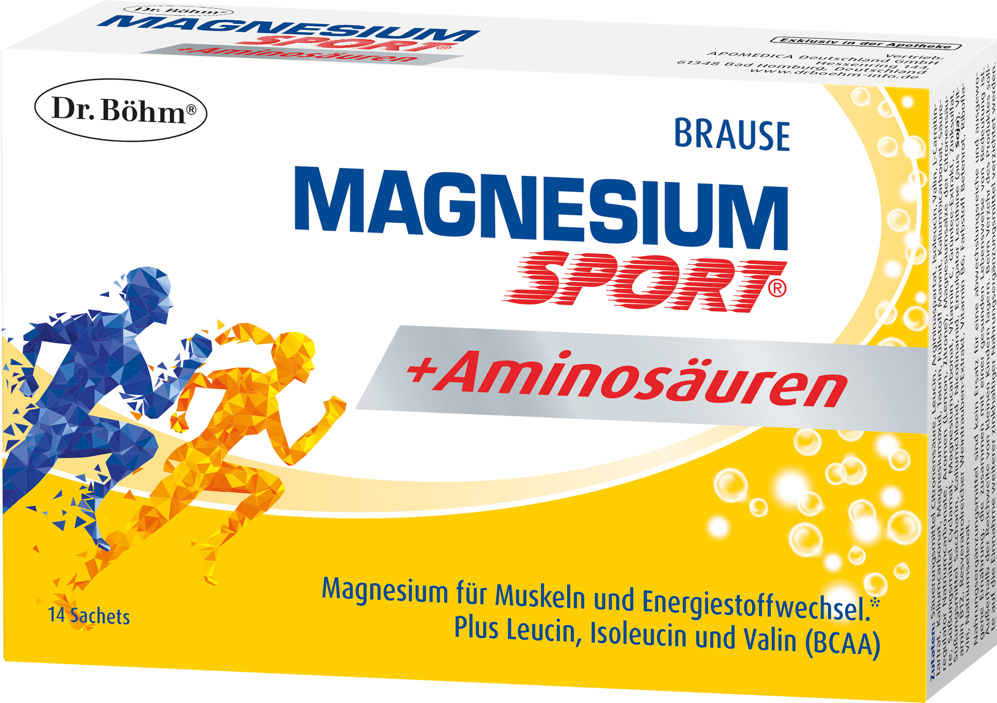 DR.BÖHM Magnesium Sport+Aminosäuren Granulat