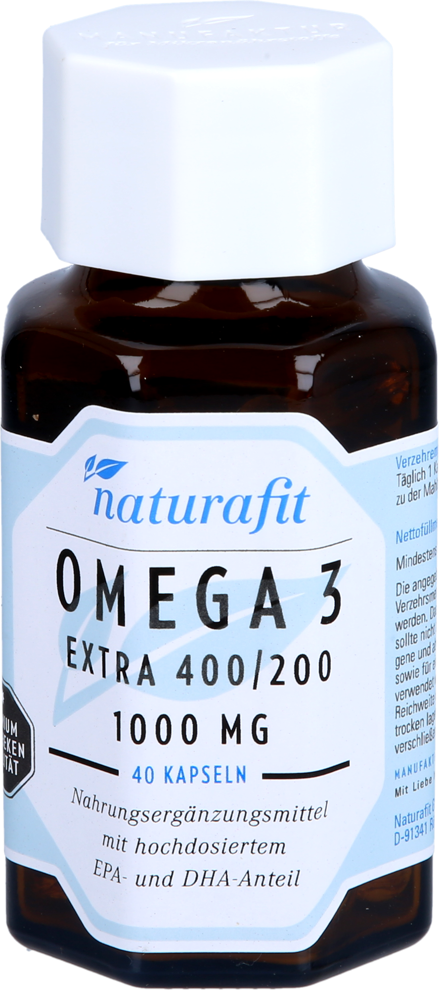 NATURAFIT Omega-3 extra 400/200 Kapseln