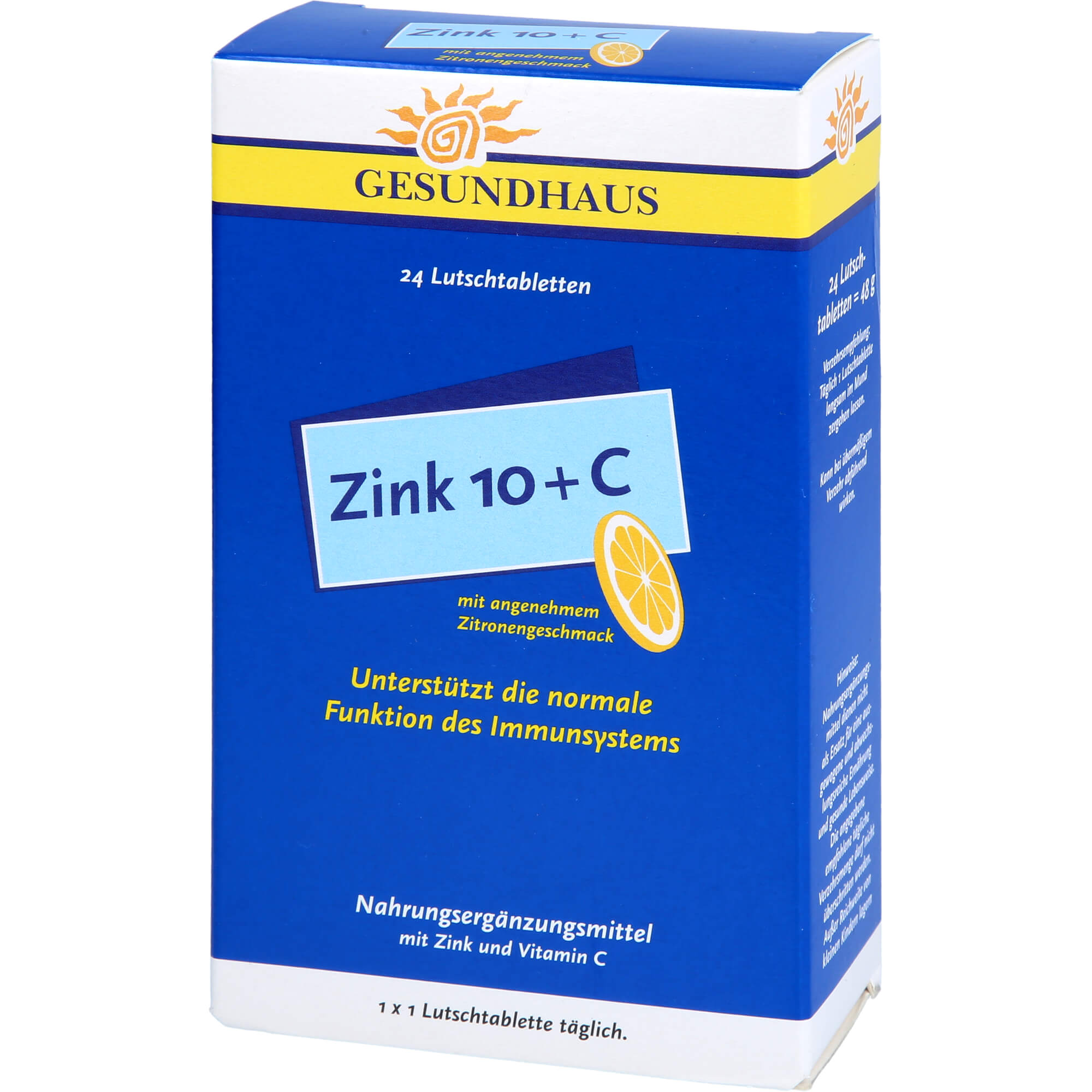 ZINK 10+C Lutschtabletten