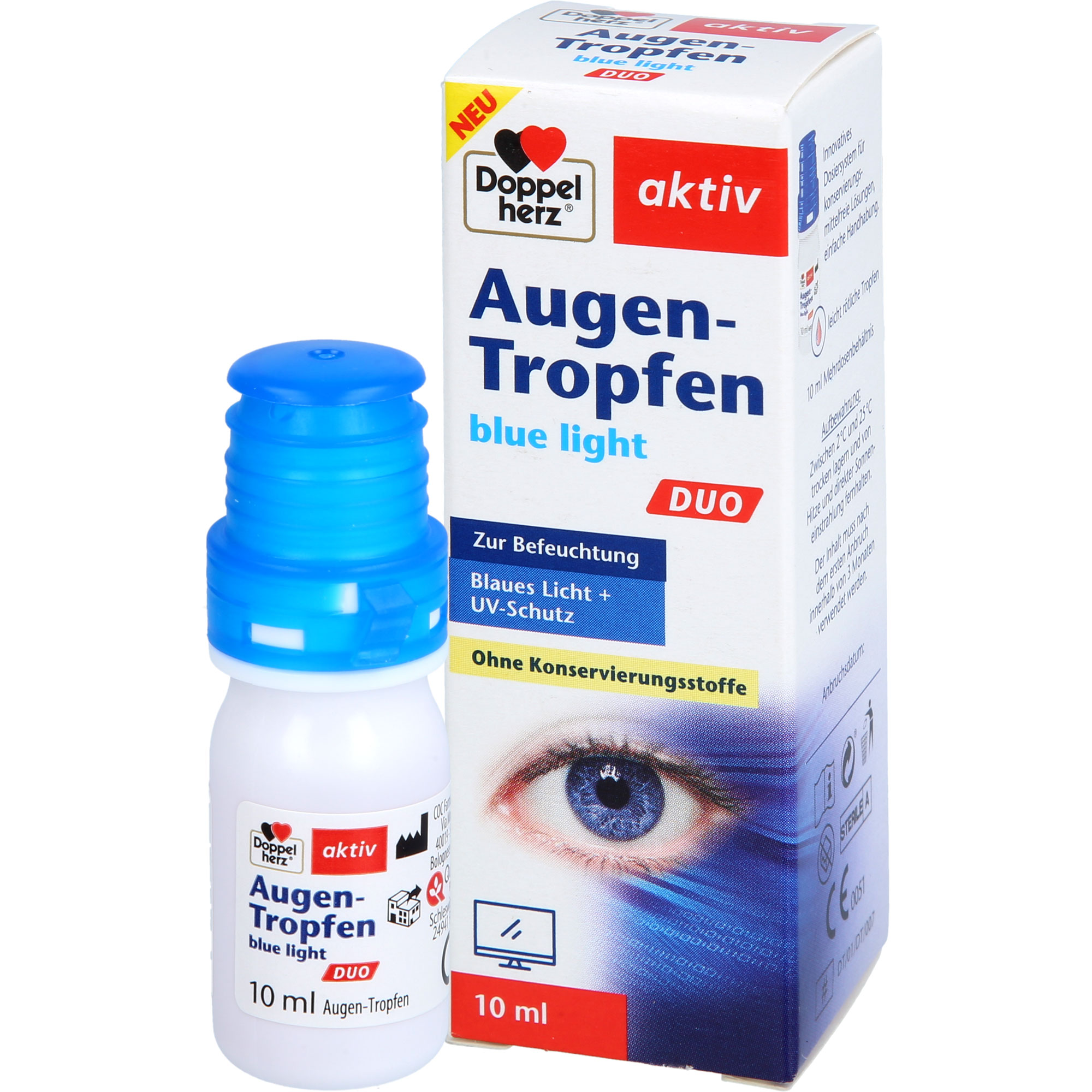 DOPPELHERZ Augen-Tropfen blue light DUO