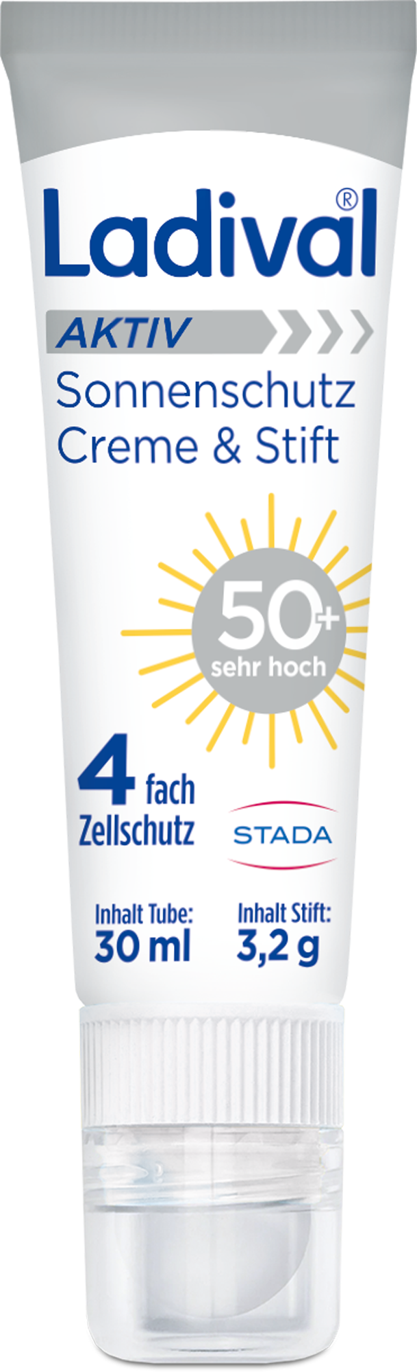 LADIVAL Aktiv Sonnenschutz Creme & Stift LSF 50+