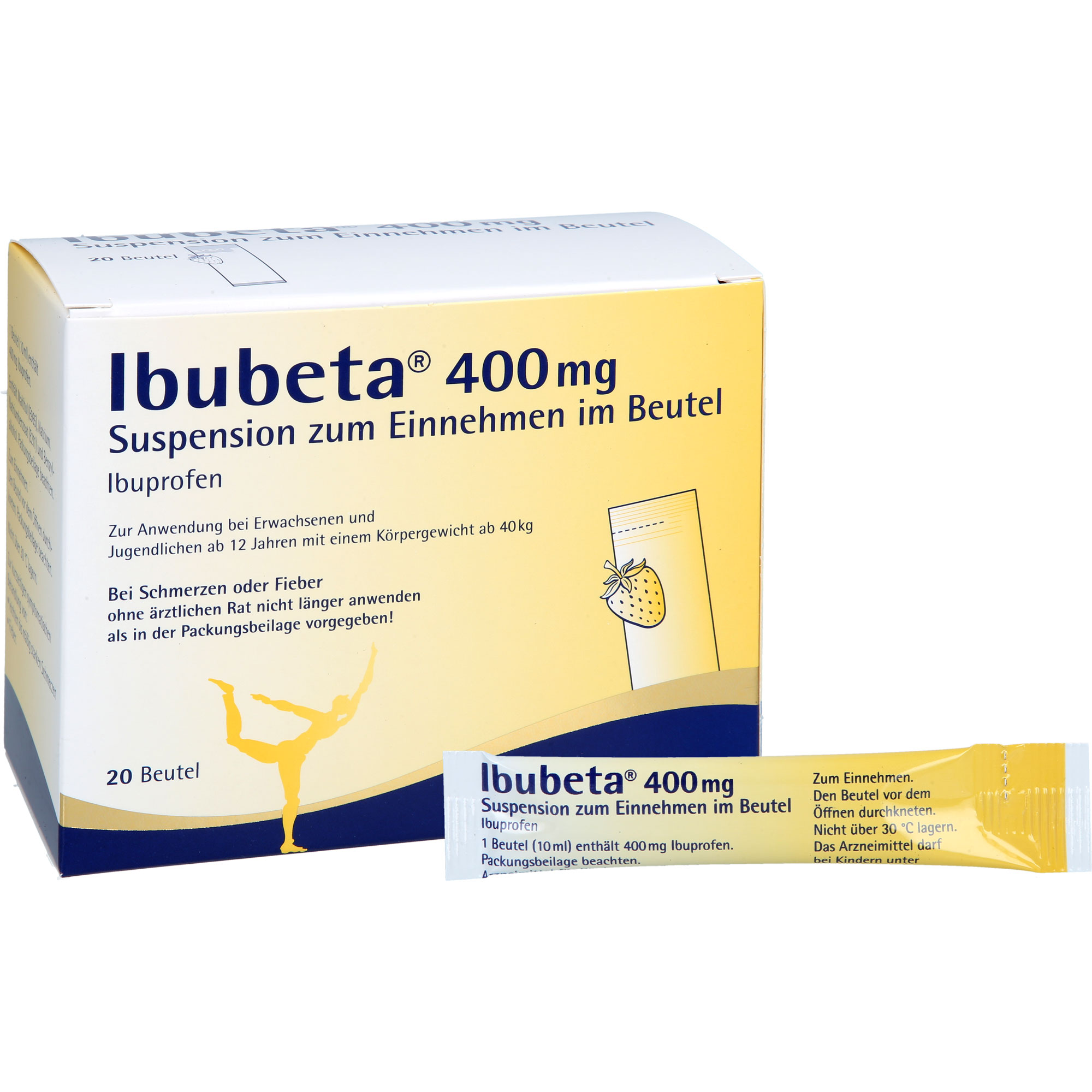 IBUBETA 400 mg Suspension zum Einnehmen im Beutel