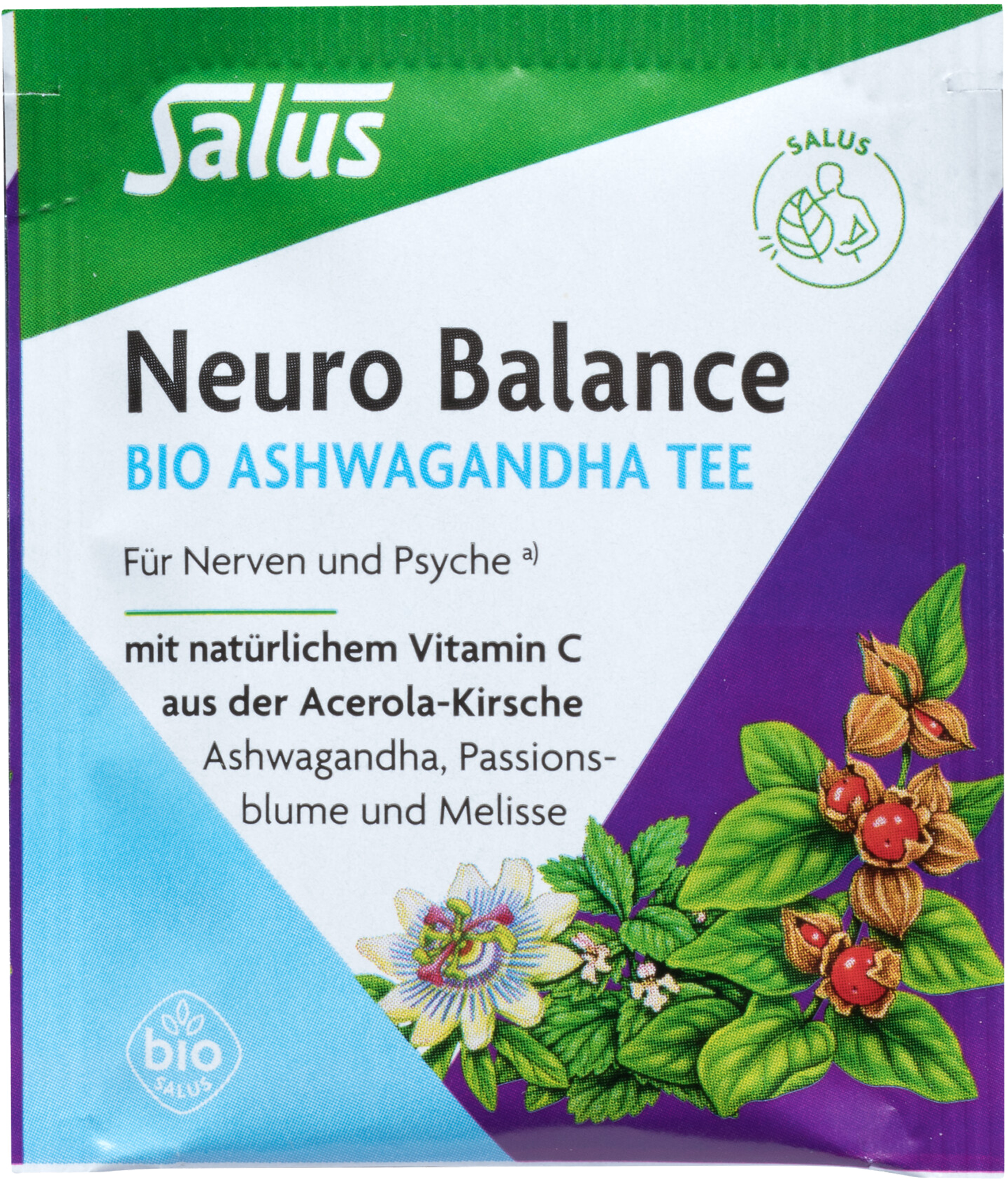 NEURO BALANCE Bio Ashwagandha Tee Salus Filterbtl.