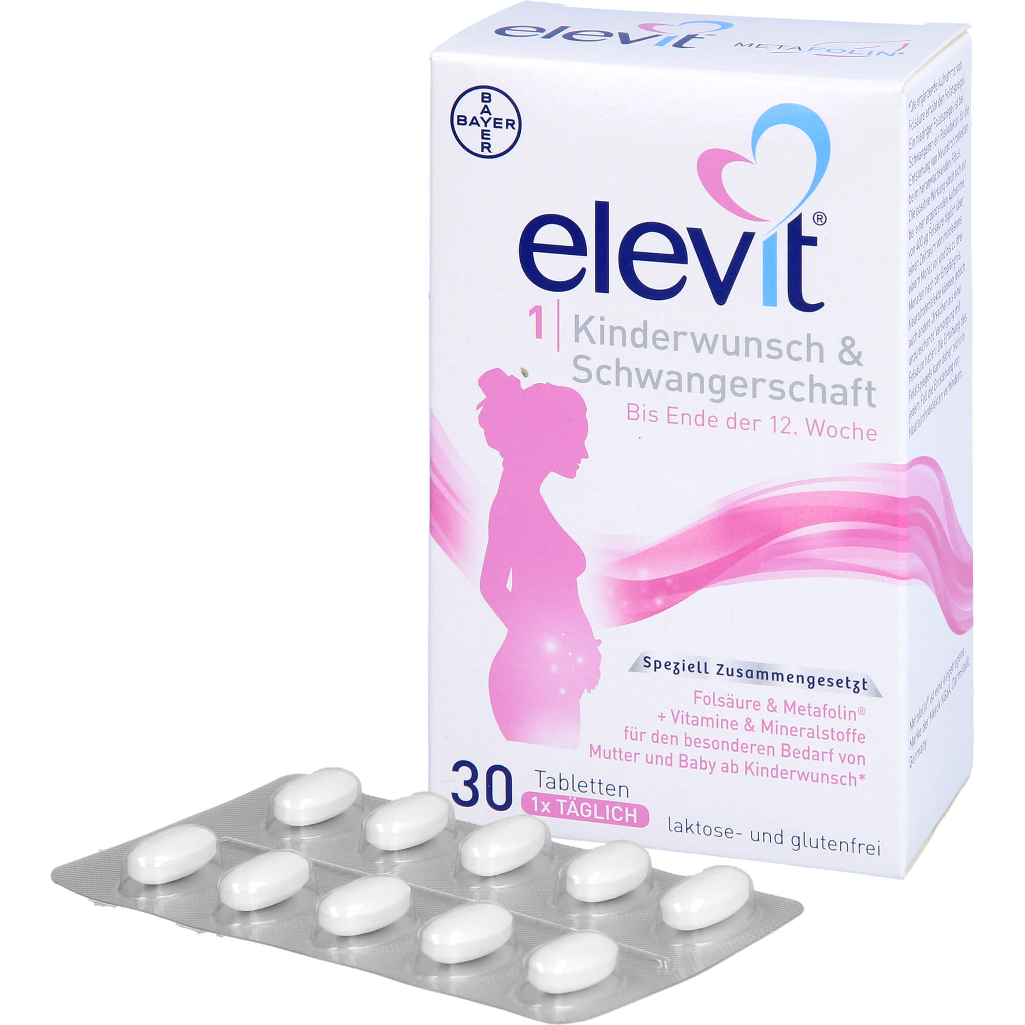 ELEVIT 1 Kinderwunsch & Schwangerschaft Tabletten 30 St