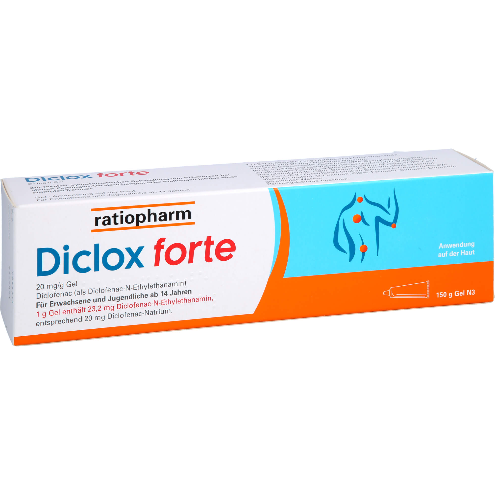 DICLOX forte 20 mg/g Gel 150 g