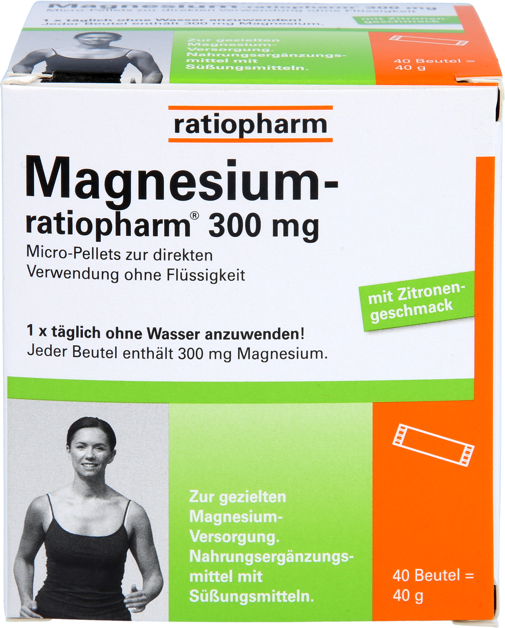 MAGNESIUM-RATIOPHARM 300 mg Micro-Pellets m.Gran.