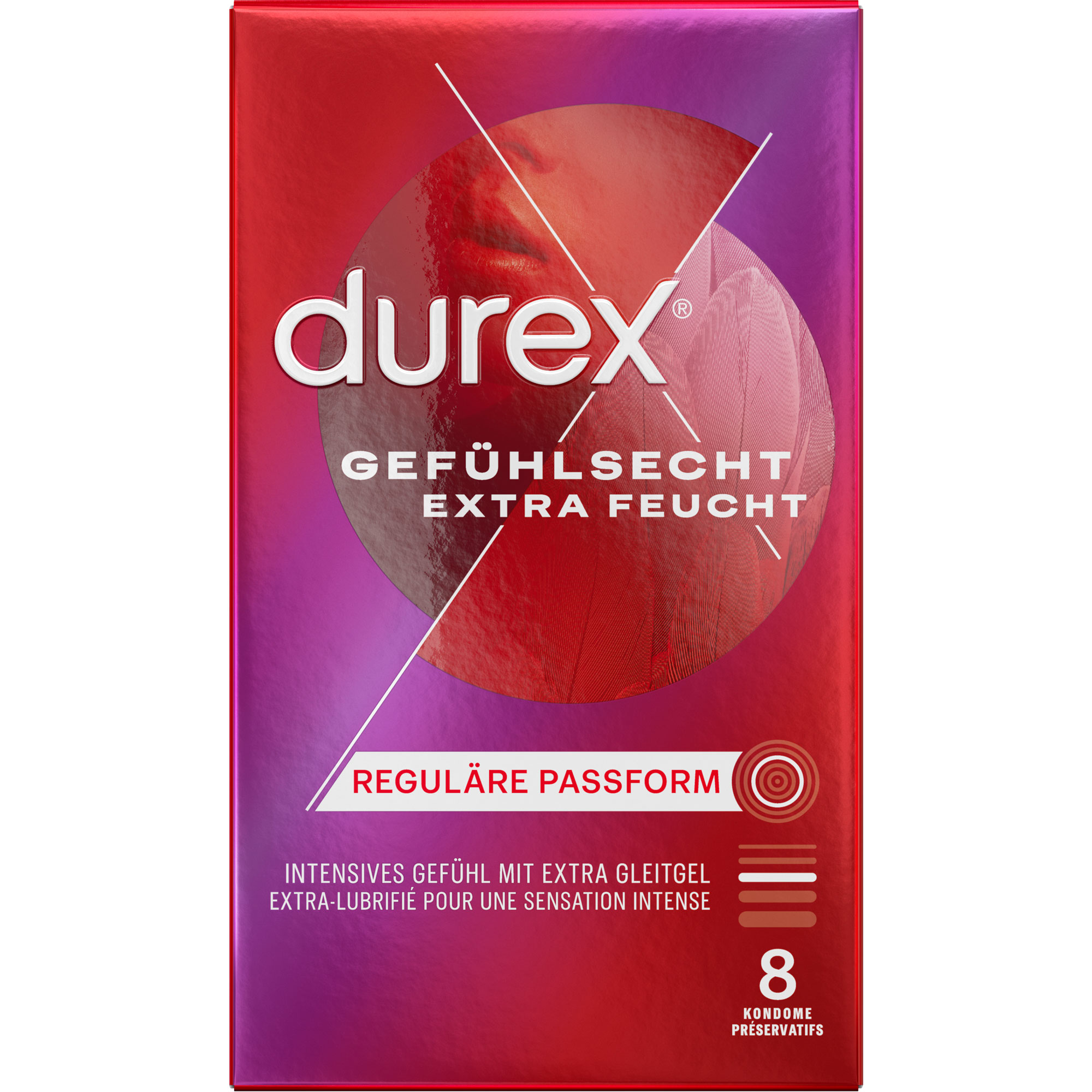 DUREX Gefühlsecht extra feucht Kondome 8 St