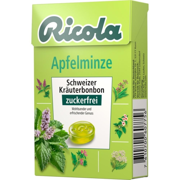 RICOLA o.Z.Box Apfelminze Bonbons