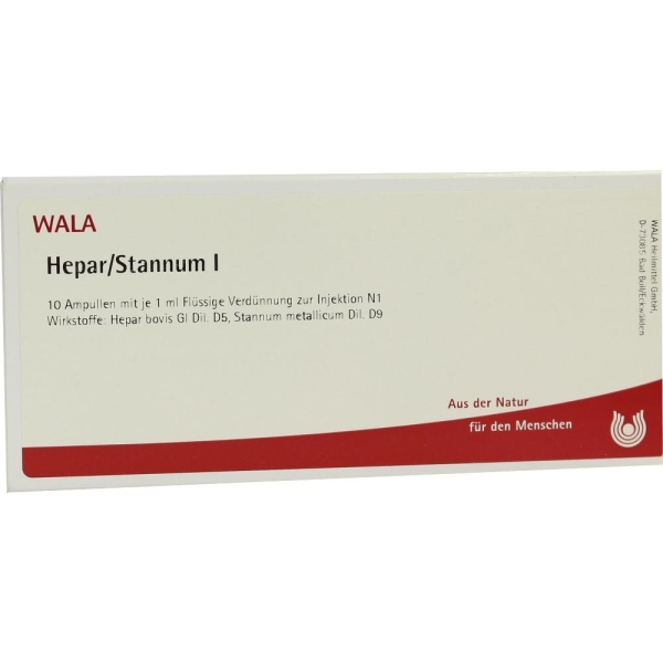 HEPAR STANNUM I Ampullen