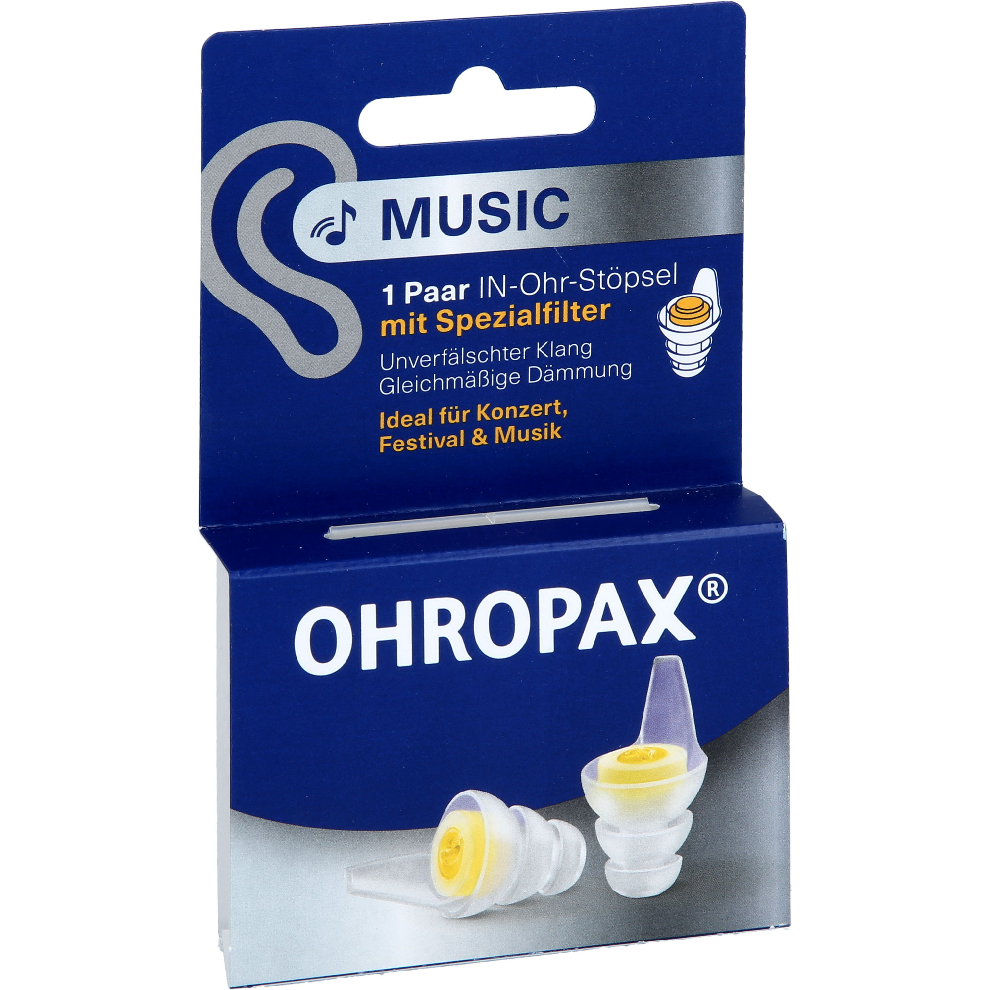 OHROPAX Music Filterstöpsel In-Ohr