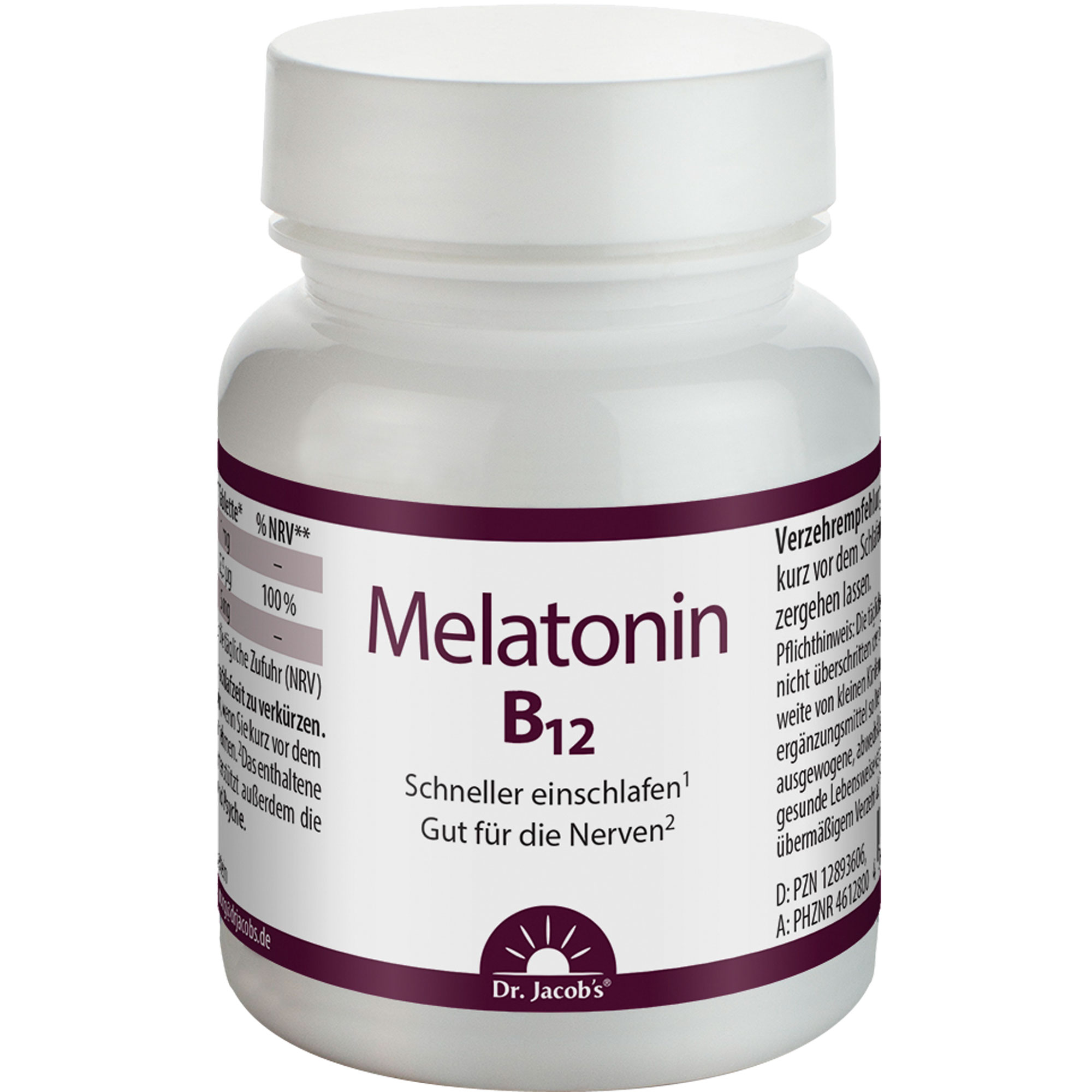 MELATONIN B12 Dr.Jacob's Tabletten