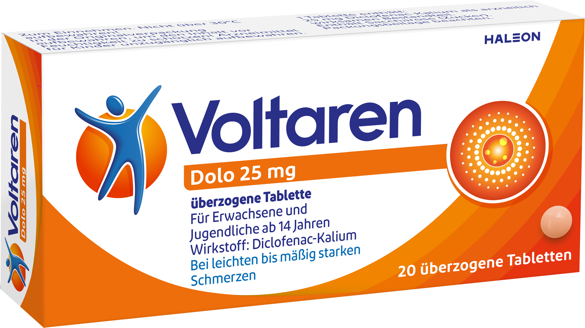 VOLTAREN Dolo 25 mg überzogene Tabletten 20 St