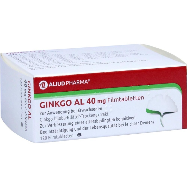 GINKGO AL 40 mg Filmtabletten 120 St