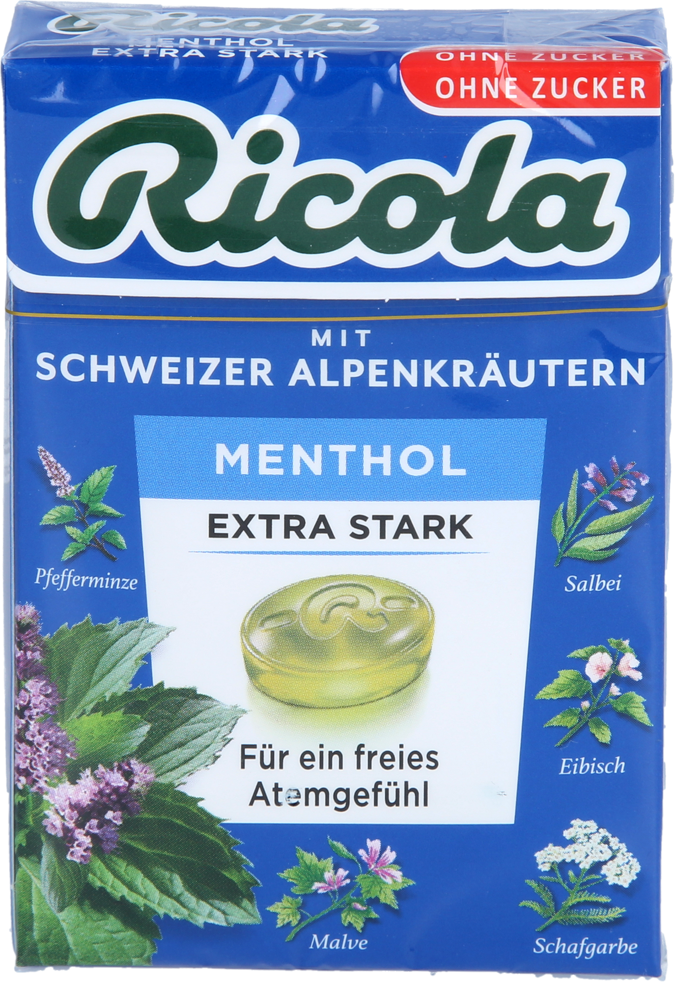 RICOLA o.Z.Box Menthol extra stark Bonbons