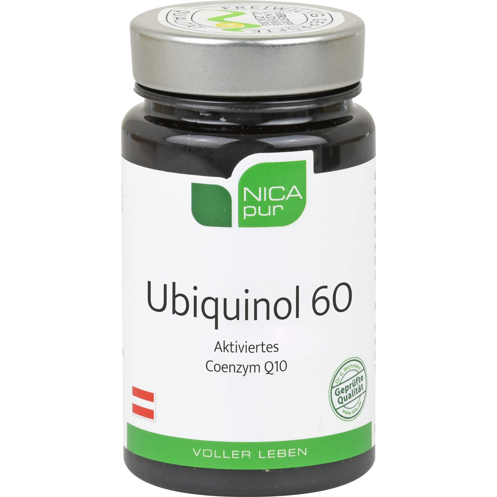 NICAPUR Ubiquinol 60 Kapseln