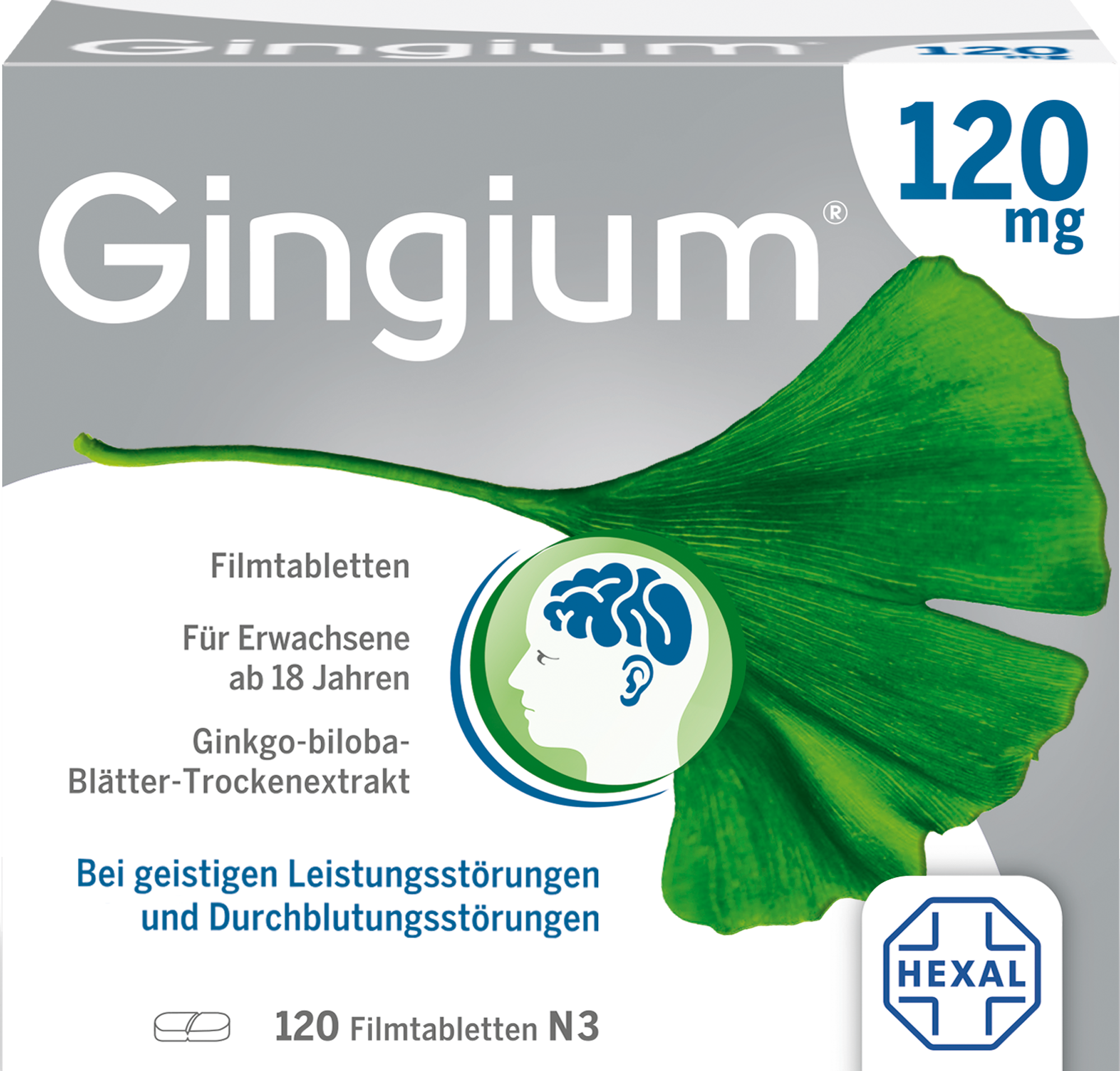 GINGIUM 120 mg Filmtabletten 120 St