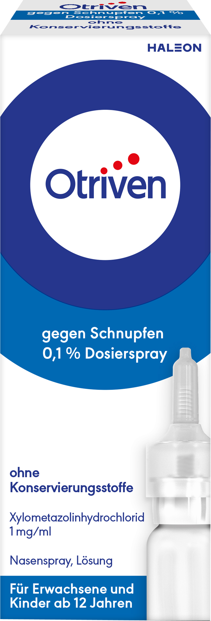 OTRIVEN 0,1% Dosierspray o.Konservierungsstoffe