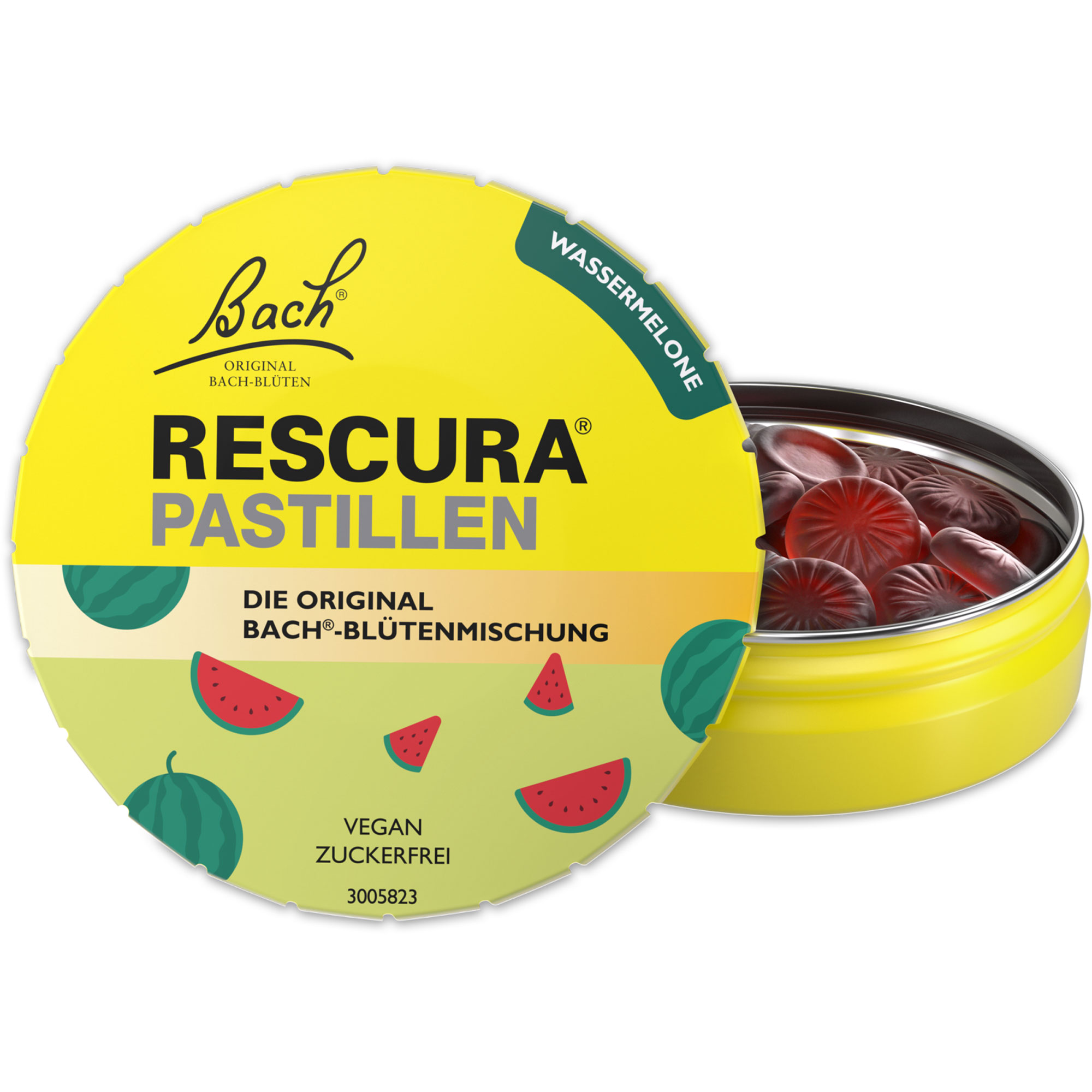 BACHBLÜTEN Original Rescura Pastillen Wassermelone