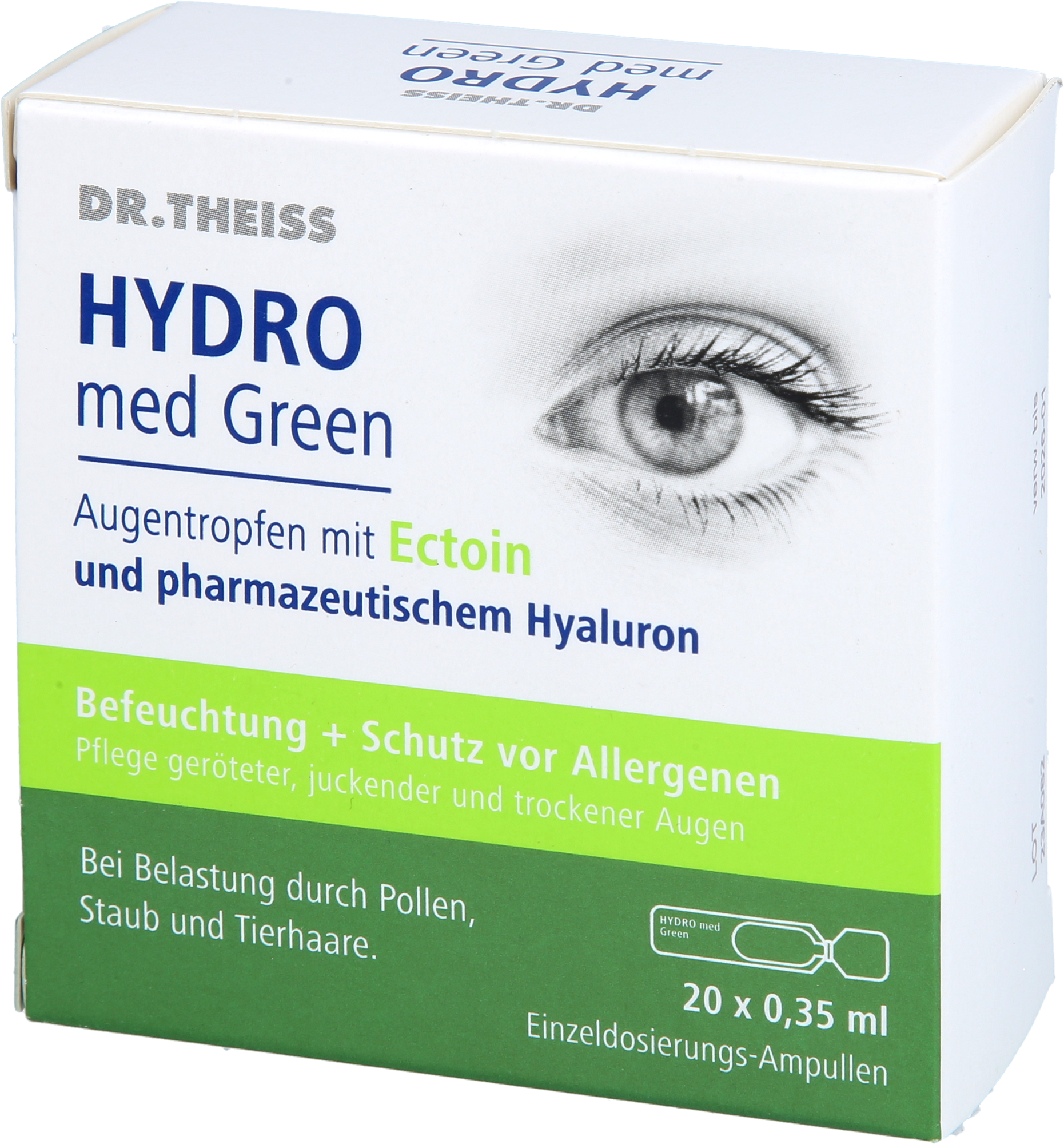 DR.THEISS Hydro med Green Augentro.Einzeldos.Amp.