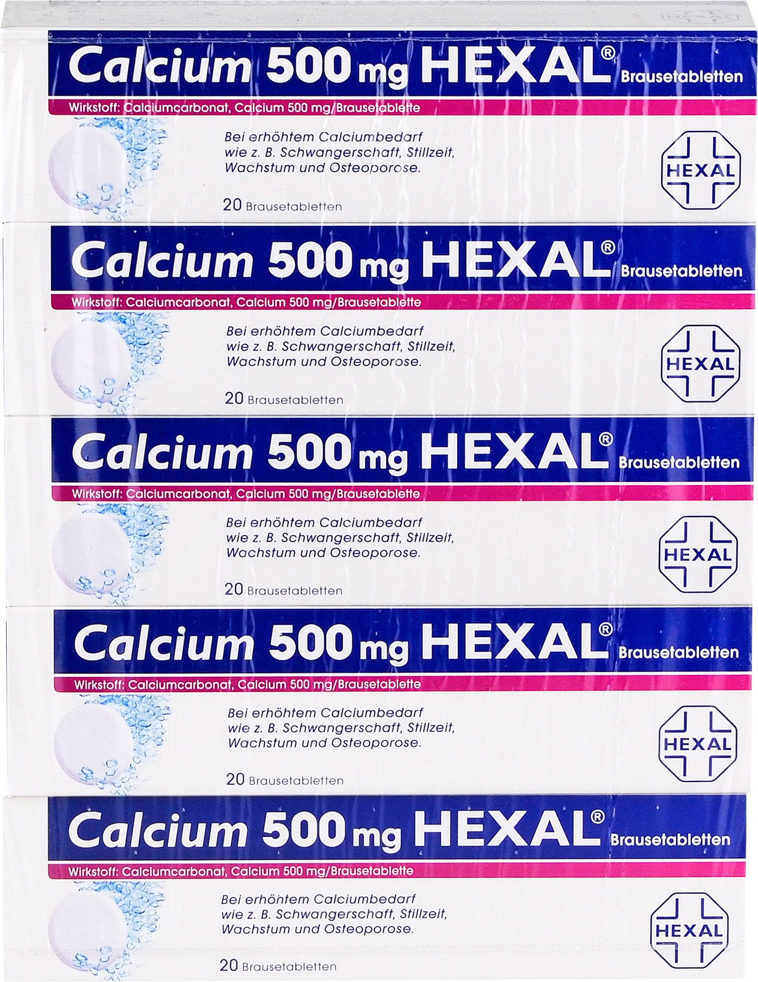 CALCIUM 500 HEXAL Brausetabletten