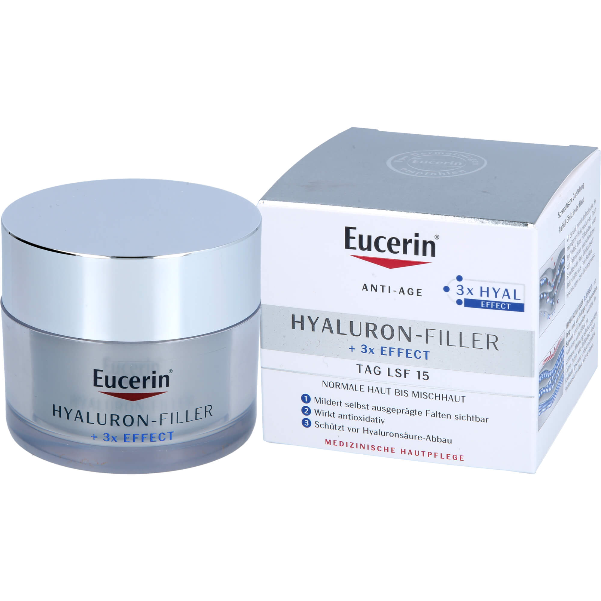 EUCERIN Anti-Age Hyaluron-Filler Tag norm.+Mischh.