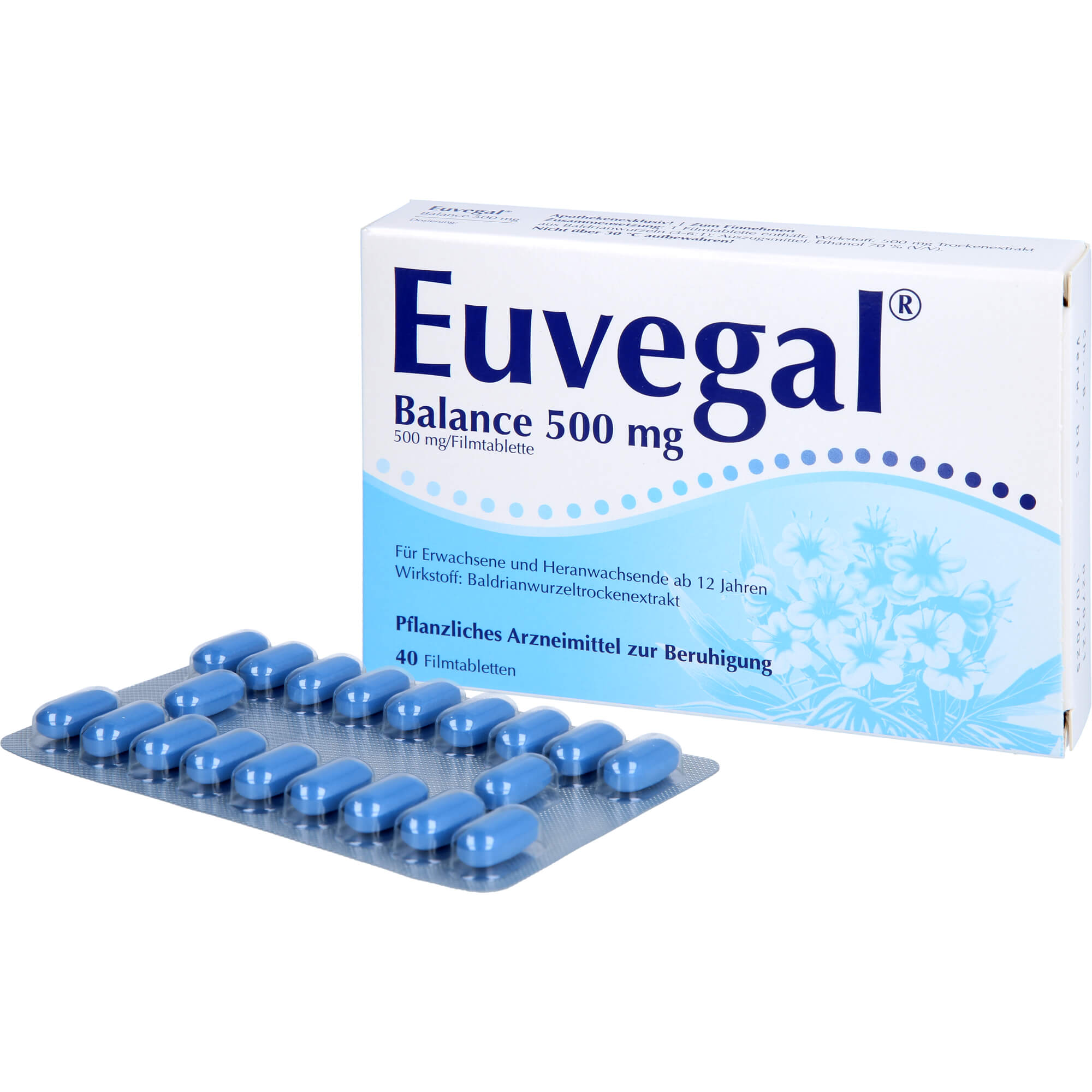 EUVEGAL Balance 500 mg Filmtabletten 40 St