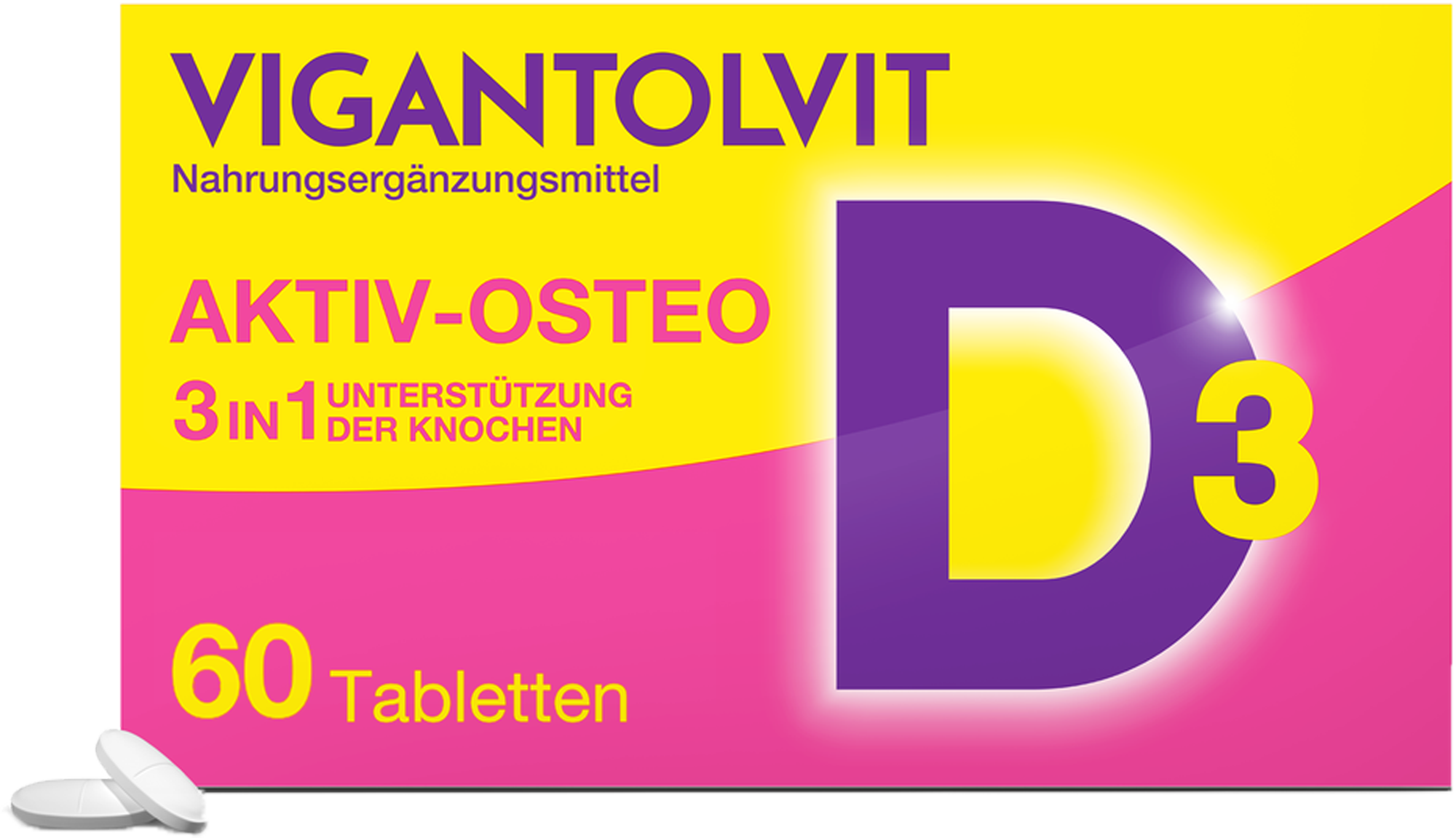 VIGANTOLVIT Vitamin D3 K2 Calcium Filmtabletten