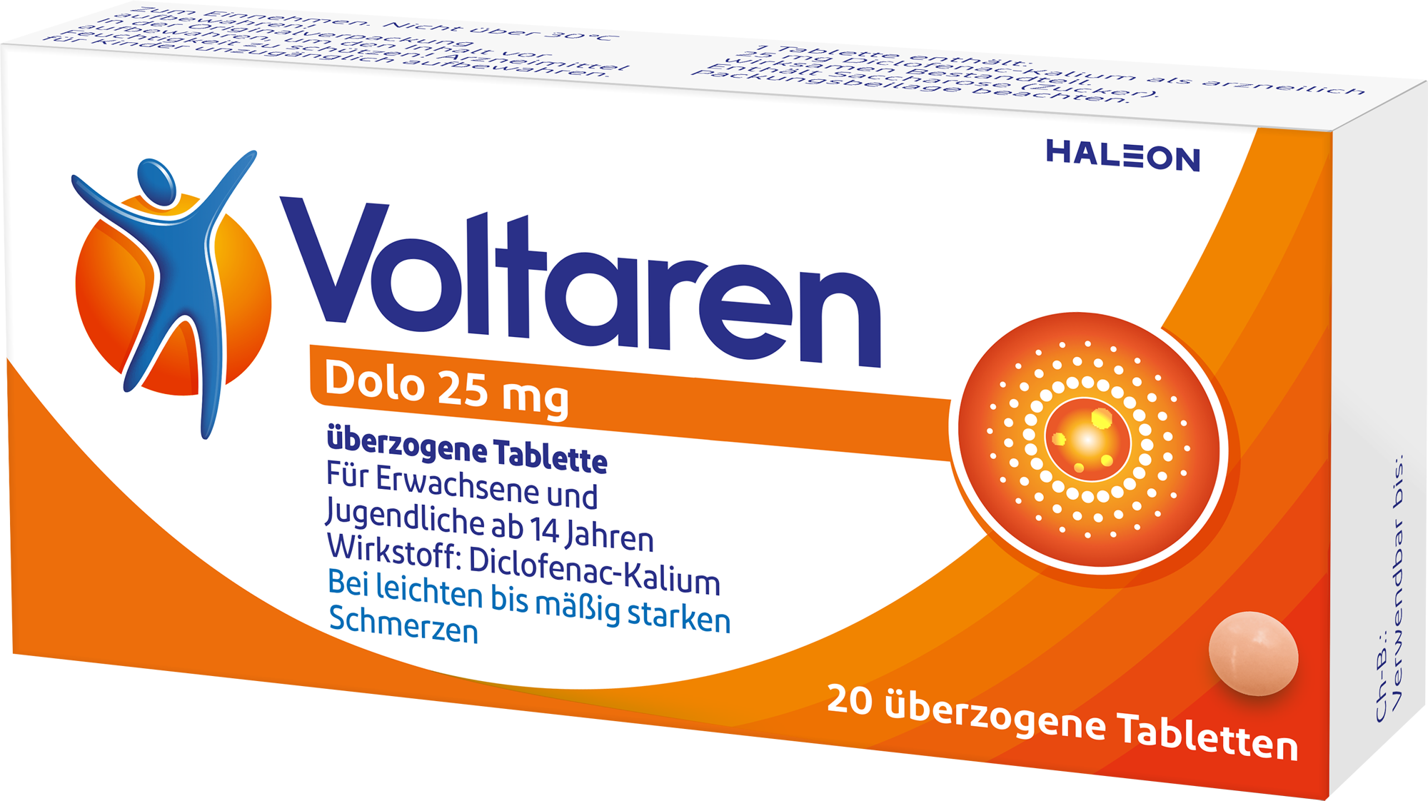 VOLTAREN Dolo 25 mg überzogene Tabletten 20 St