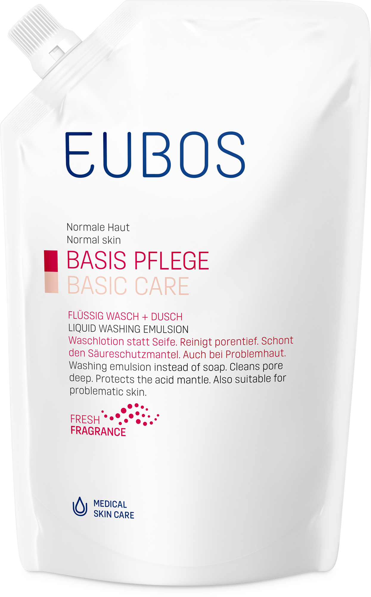 EUBOS FLÜSSIG rot m.frischem Duft Nachf.Btl.