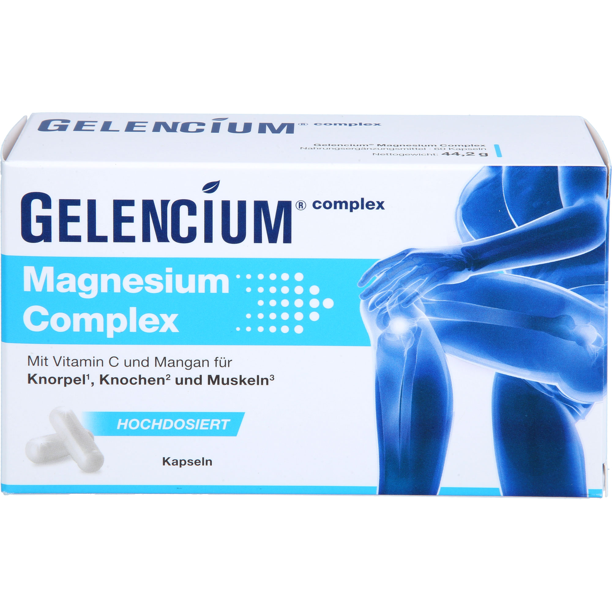 GELENCIUM Magnesium 400 mg hochdosiert vegan Kaps.