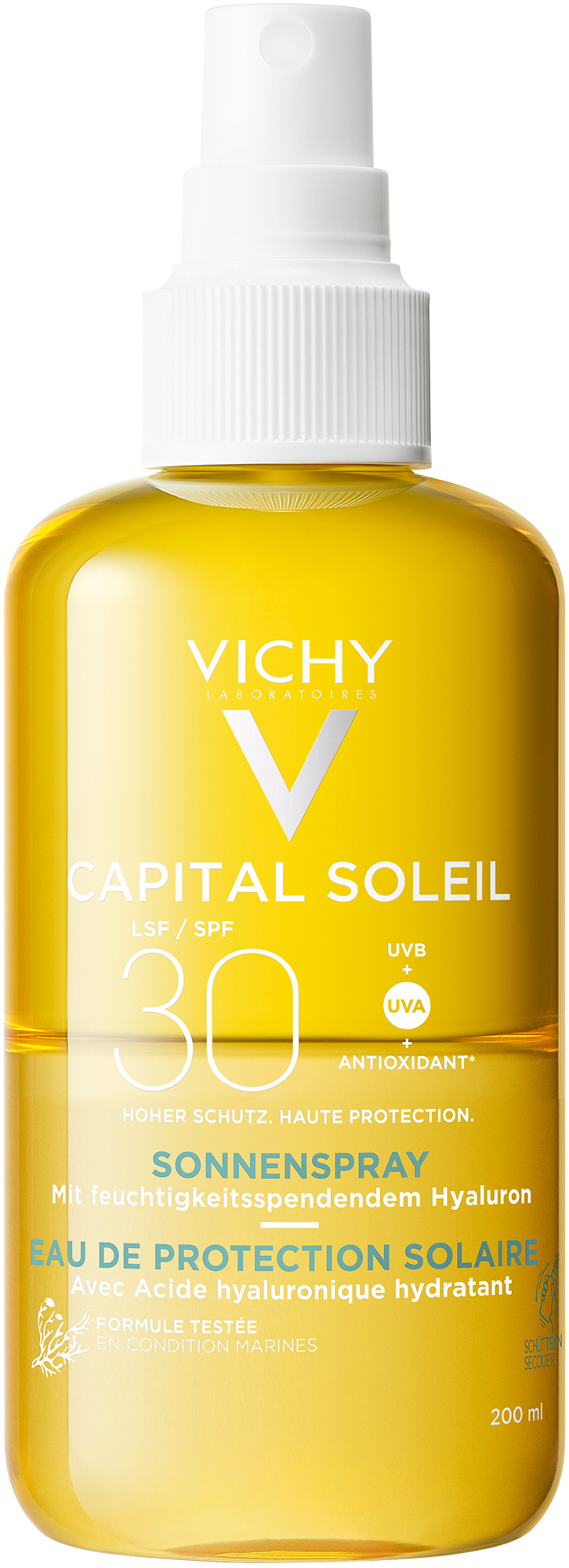 VICHY IDEAL Soleil Sonnenspray+Hyaluron LSF 30