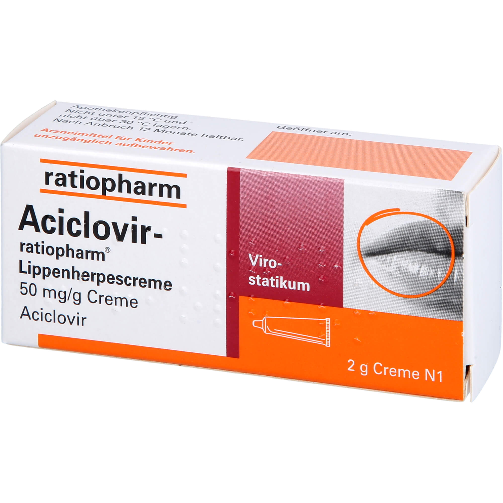 ACICLOVIR-ratiopharm Lippenherpescreme