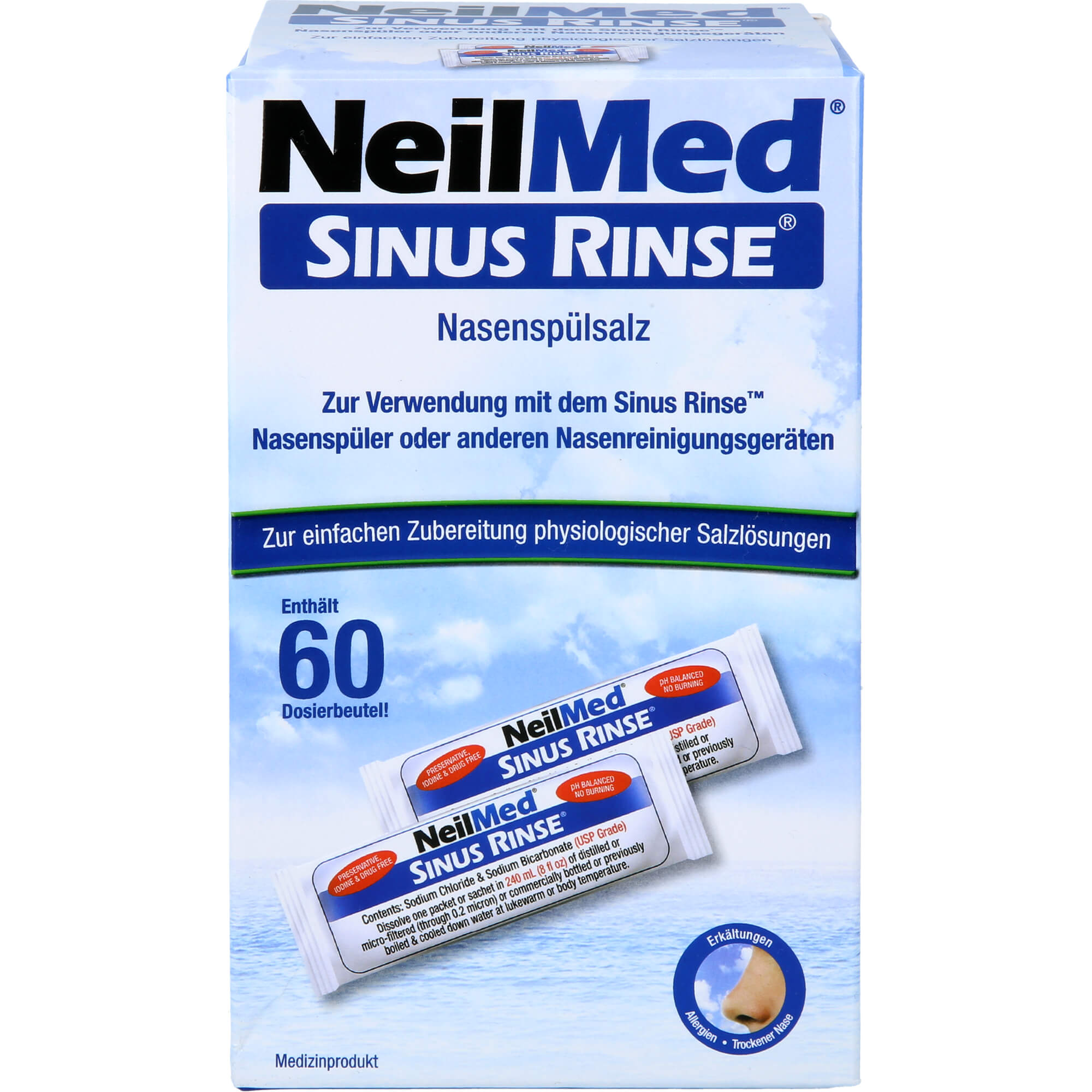 NEILMED Sinus Rinse Nasenspülsalz Beutel