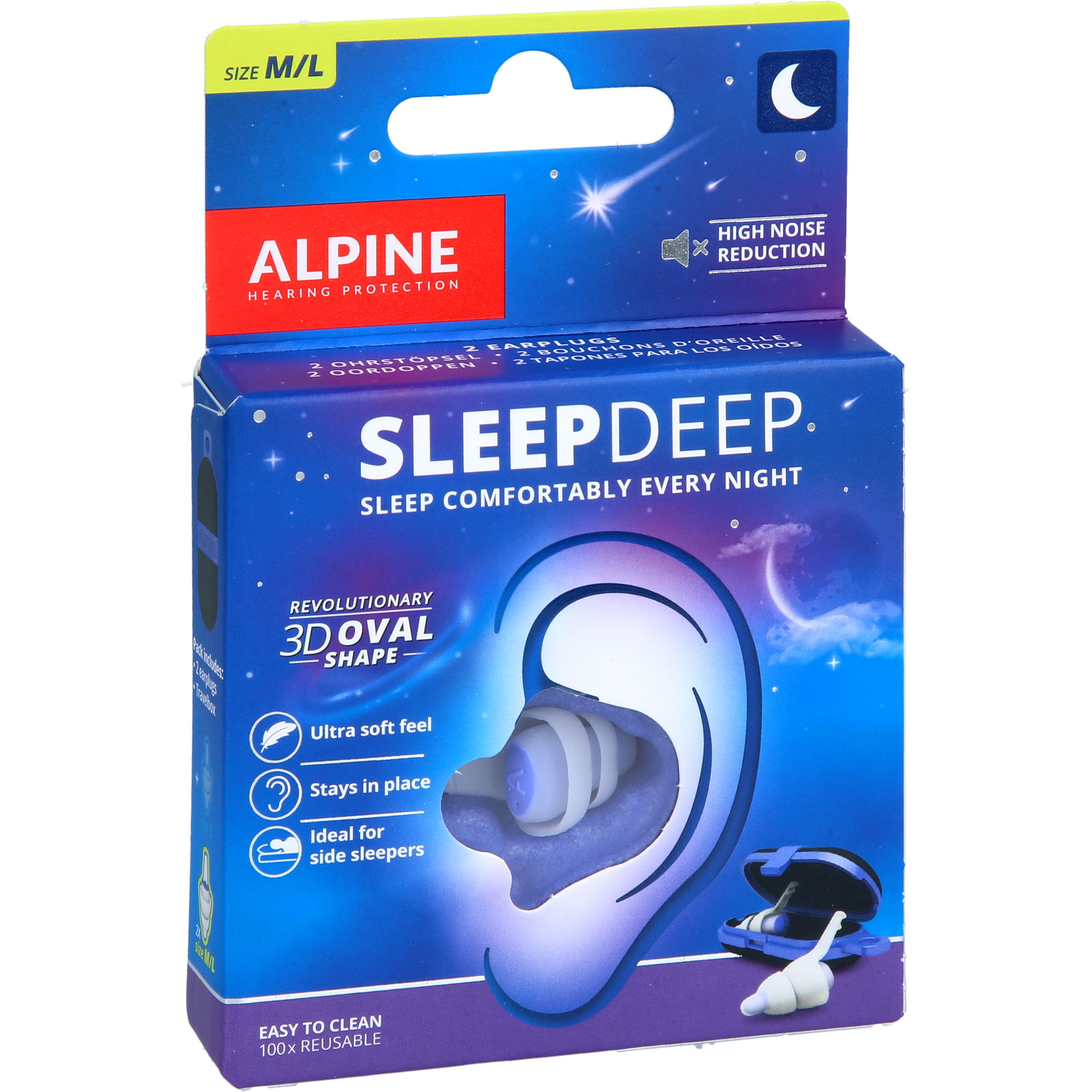 ALPINE SLEEPDEEP Ohrstöpsel