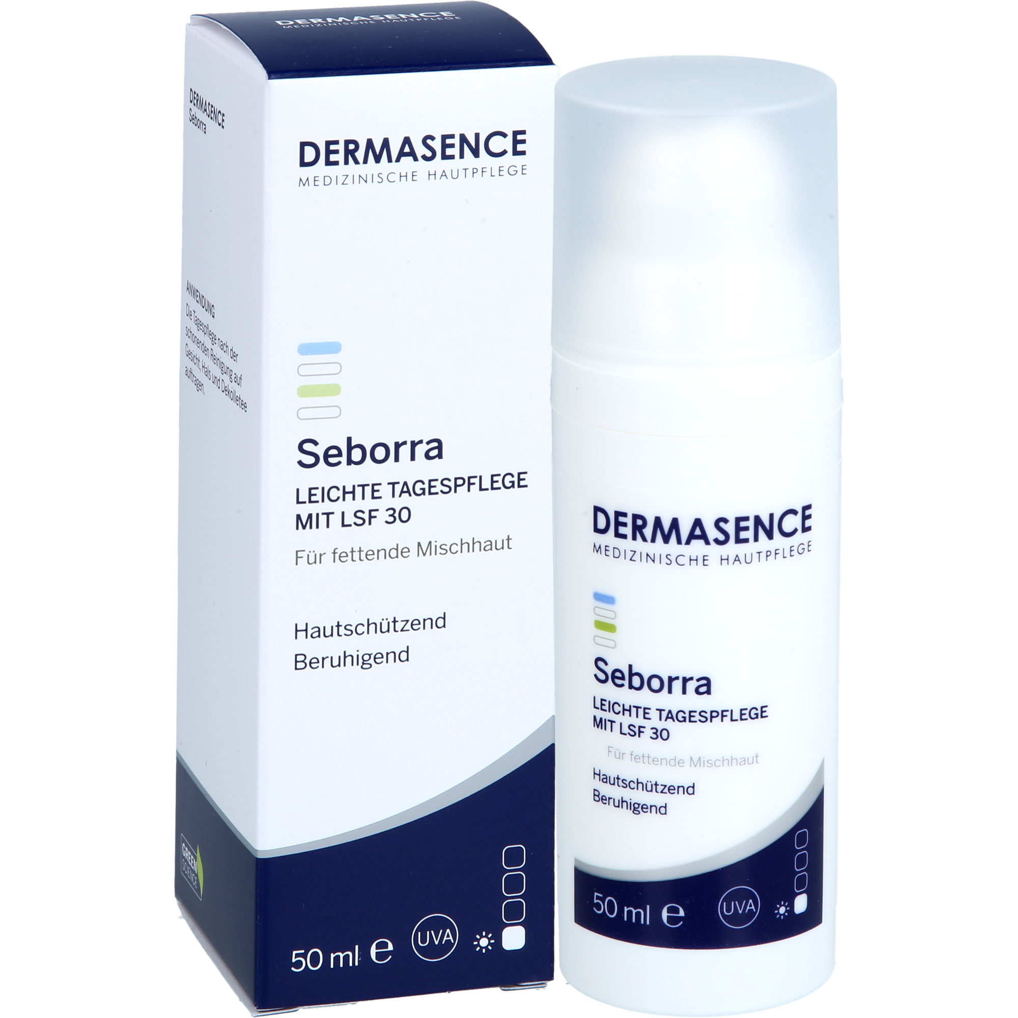 DERMASENCE Seborra leichte Tagespflege mit LSF 30
