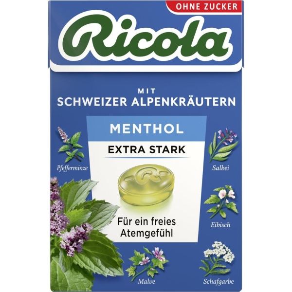 RICOLA o.Z.Box Menthol extra stark Bonbons