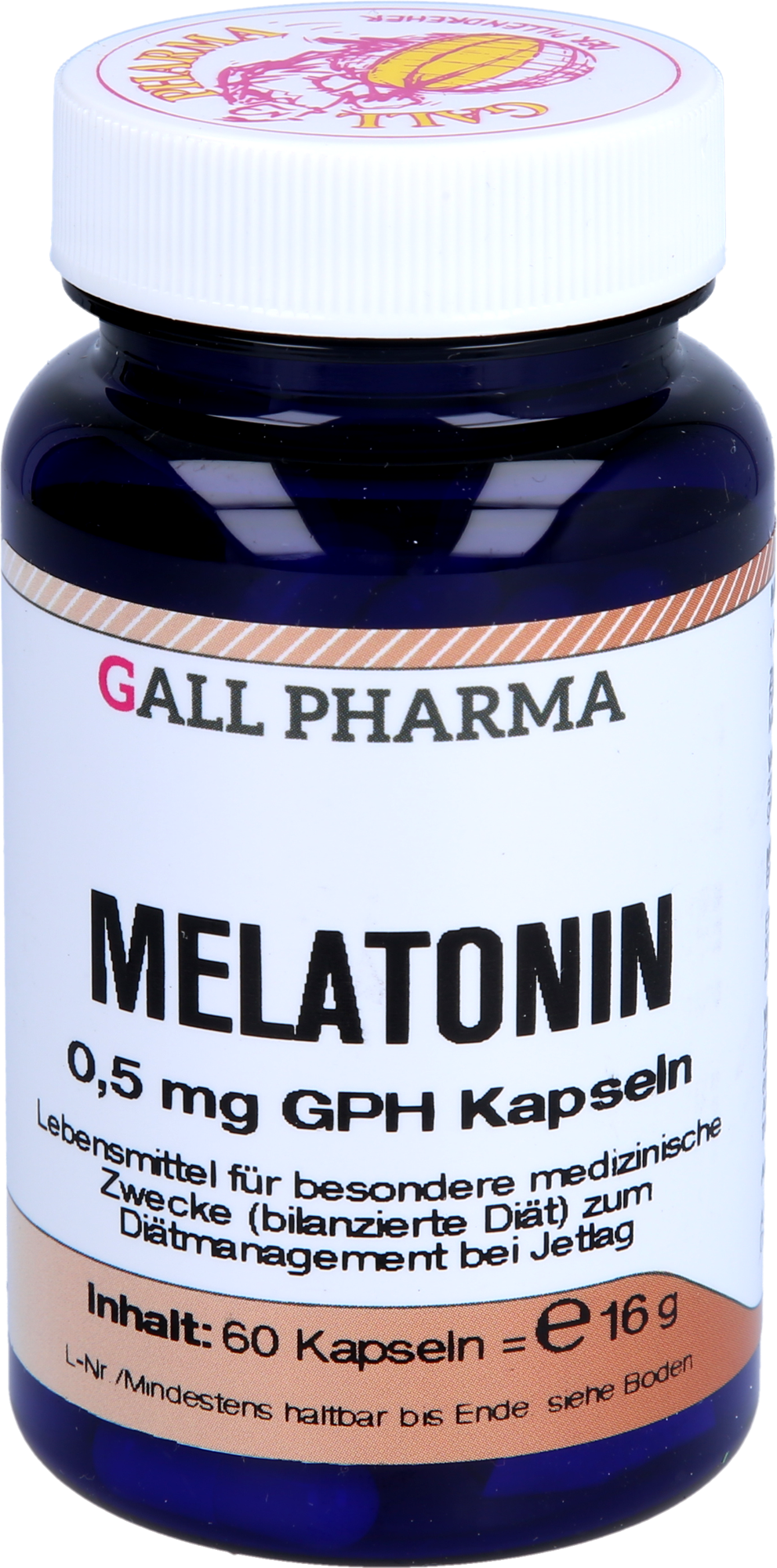 MELATONIN 0,5 mg GPH Kapseln