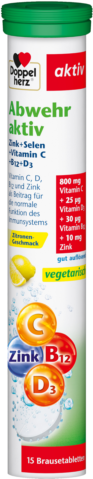 DOPPELHERZ Abwehr aktiv Brausetabletten