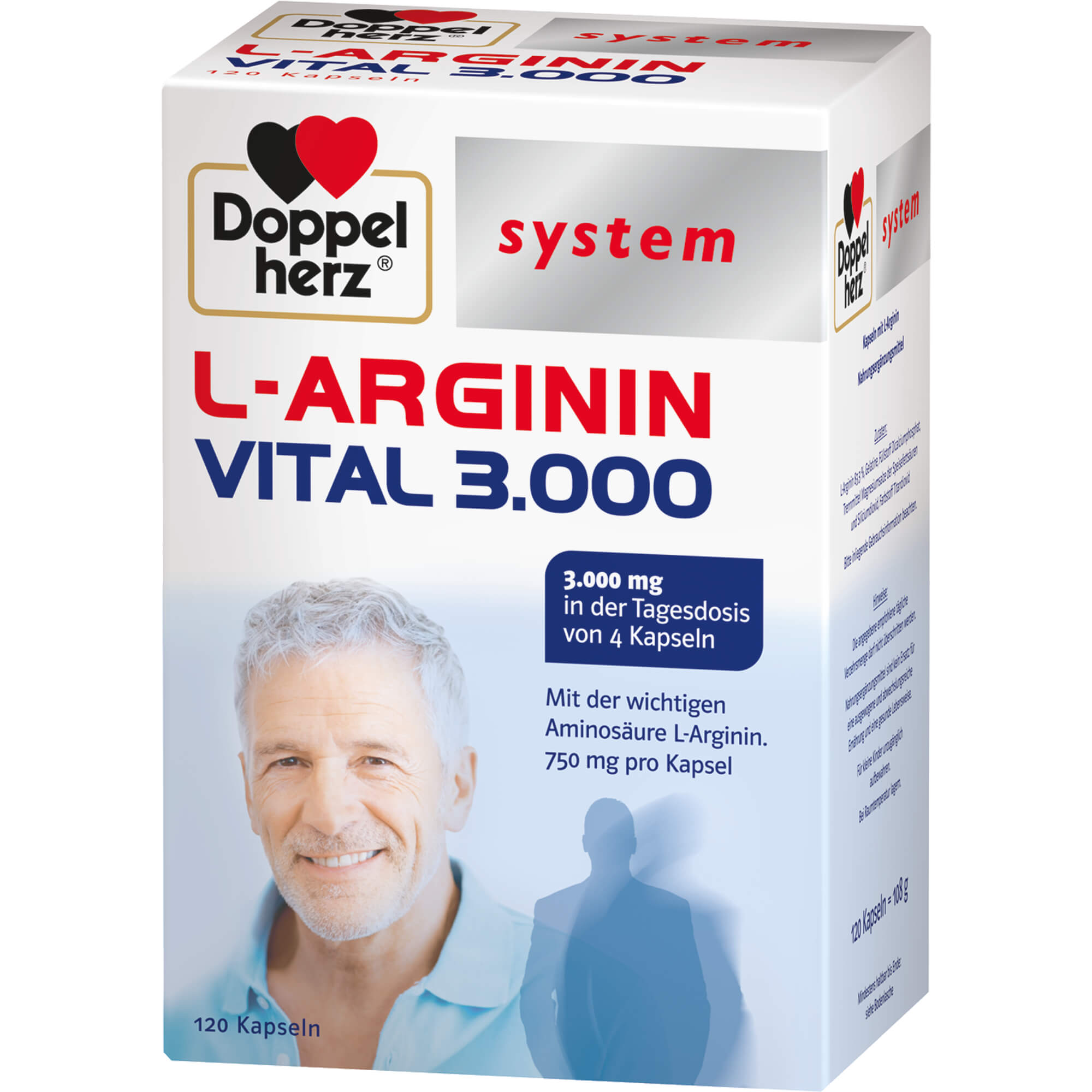 DOPPELHERZ L-Arginin Vital 3.000 system Kapseln