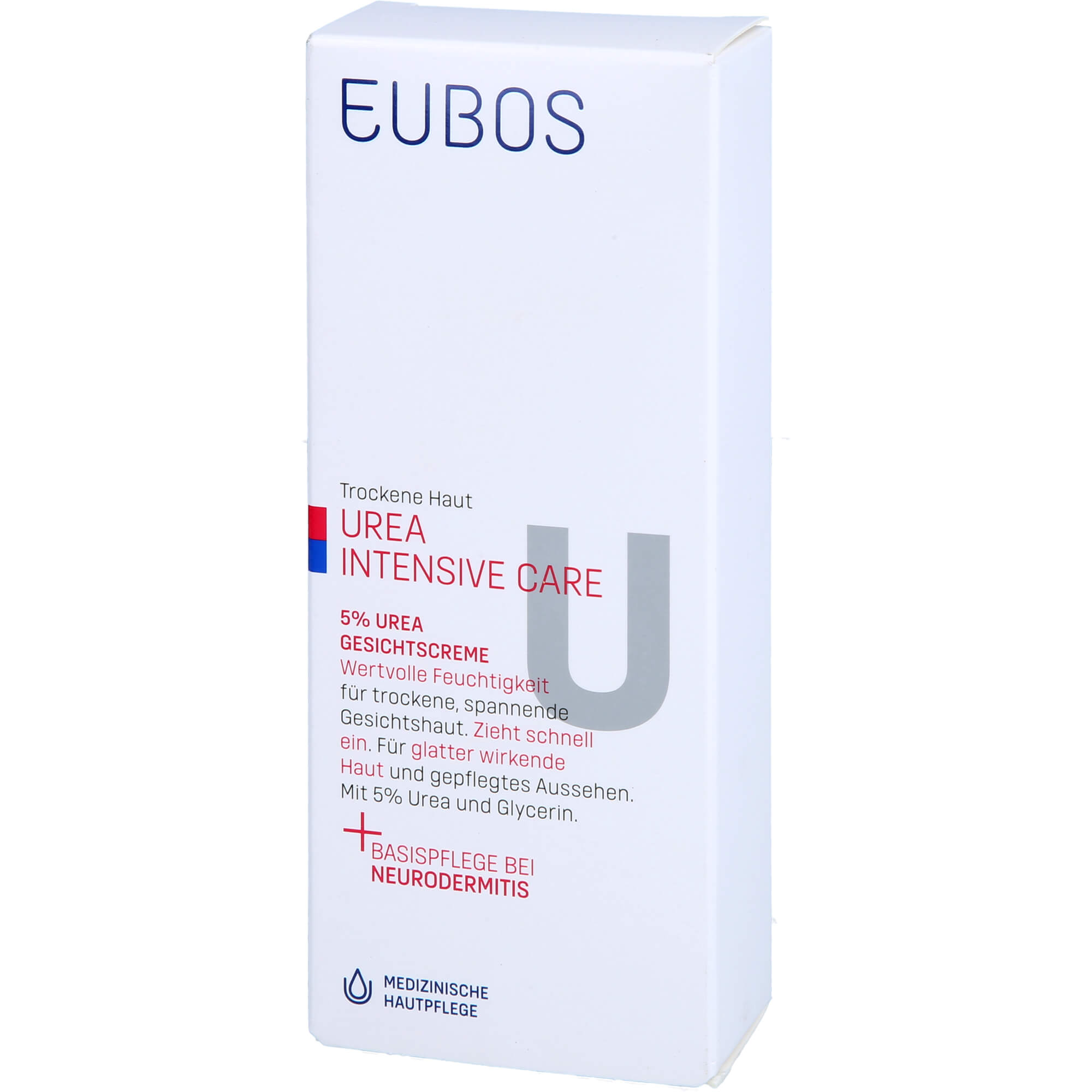 EUBOS TROCKENE Haut Urea 5% Gesichtscreme