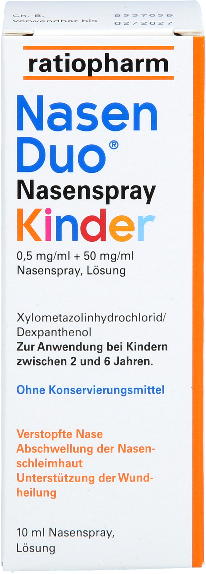 NASENDUO Nasenspray Kinder