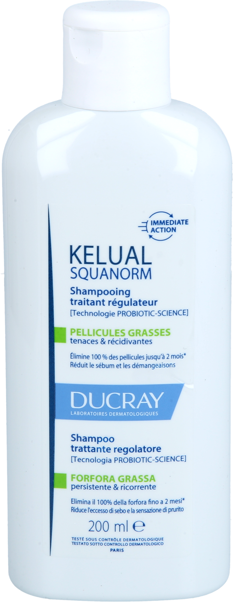DUCRAY KELUAL SQUANORM Anti-Schuppen Shamp.fettig 200 ml