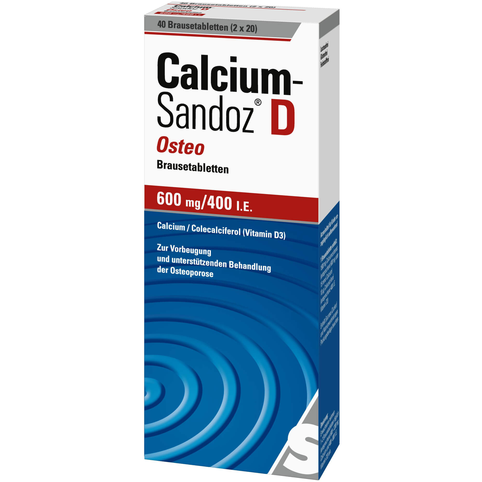 CALCIUM SANDOZ D Osteo Brausetabletten 40 St
