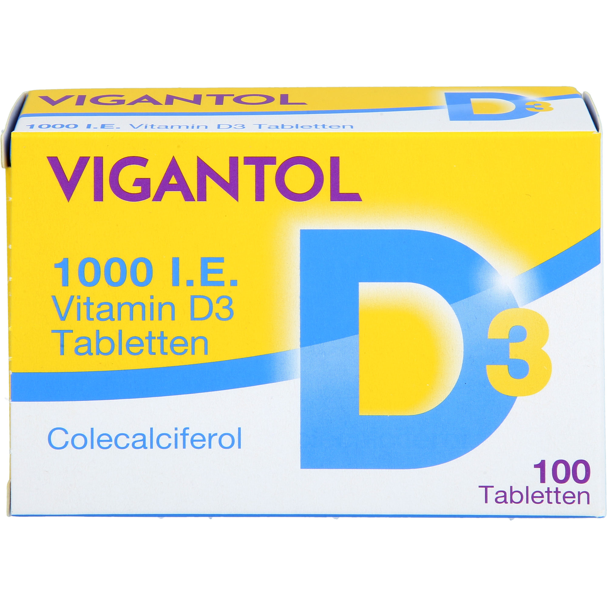VIGANTOL 1.000 I.E. Vitamin D3 Tabletten 100 St