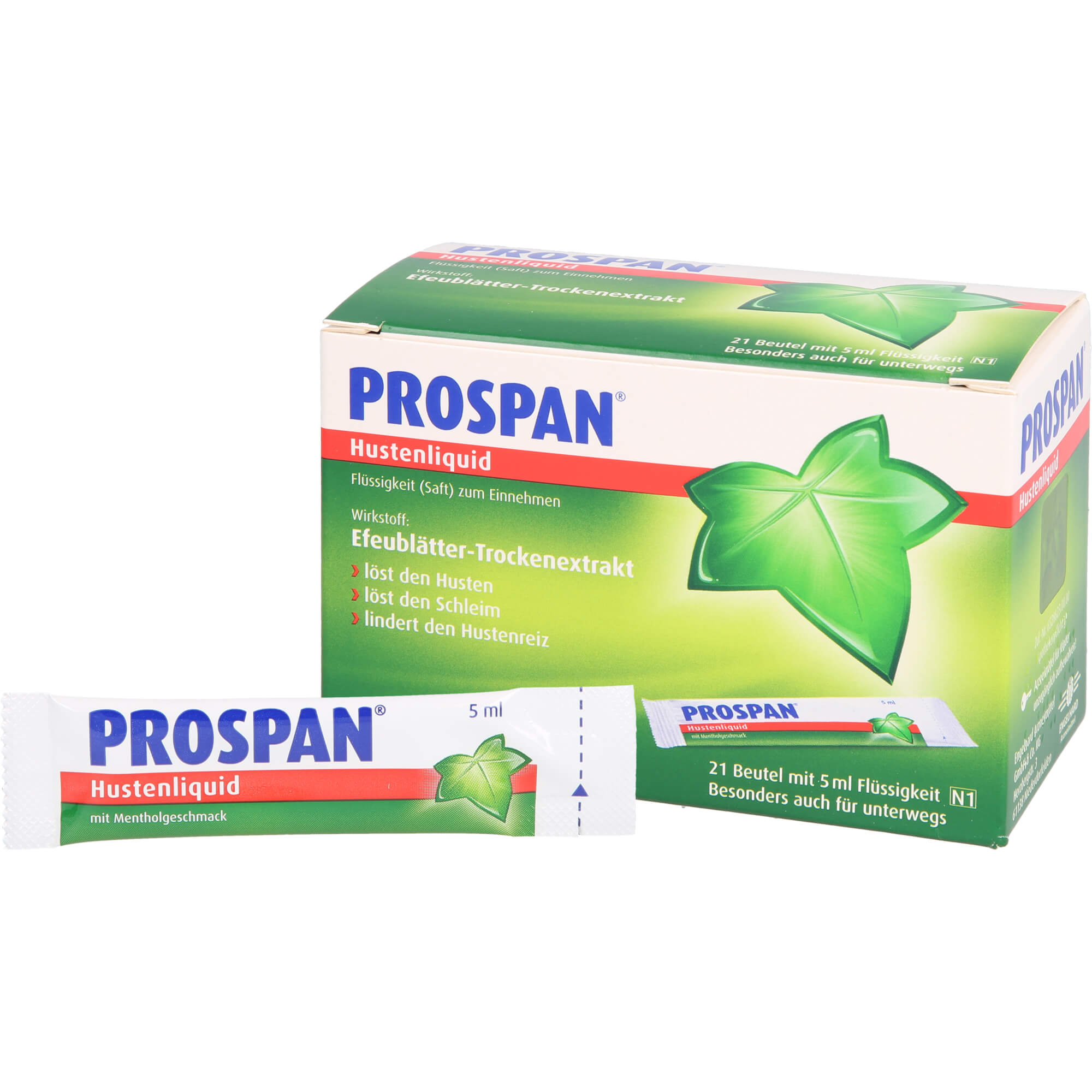 PROSPAN Hustenliquid im Portionsbeutel 21X5 ml