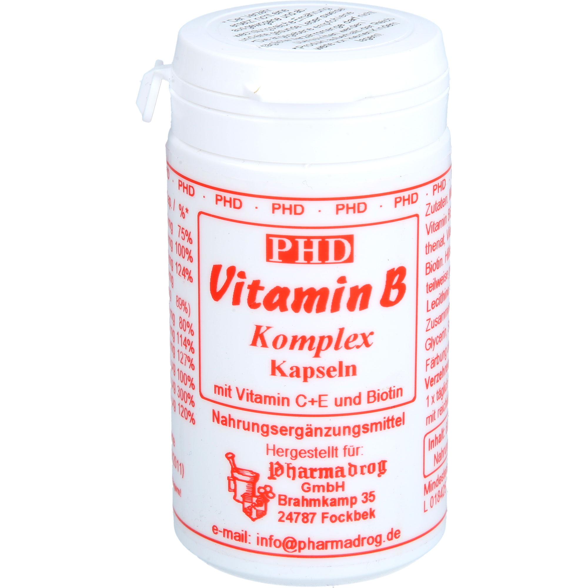 VITAMIN B KOMPLEX m.Vitamin C+E und Biotin Kapseln