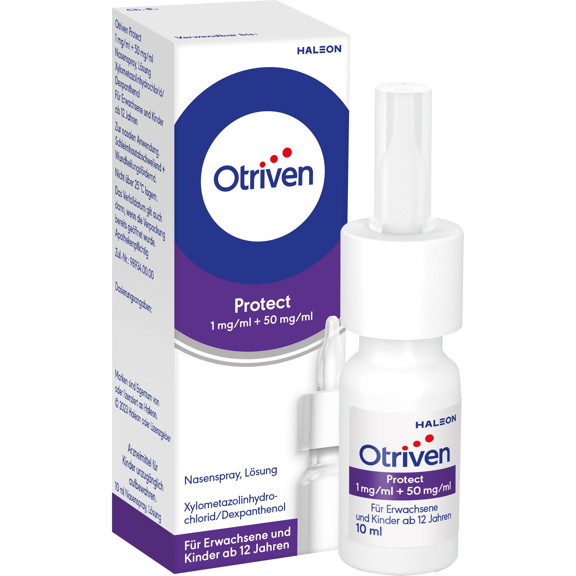 OTRIVEN Protect 1 mg/ml + 50 mg/ml Nasenspray Lsg.