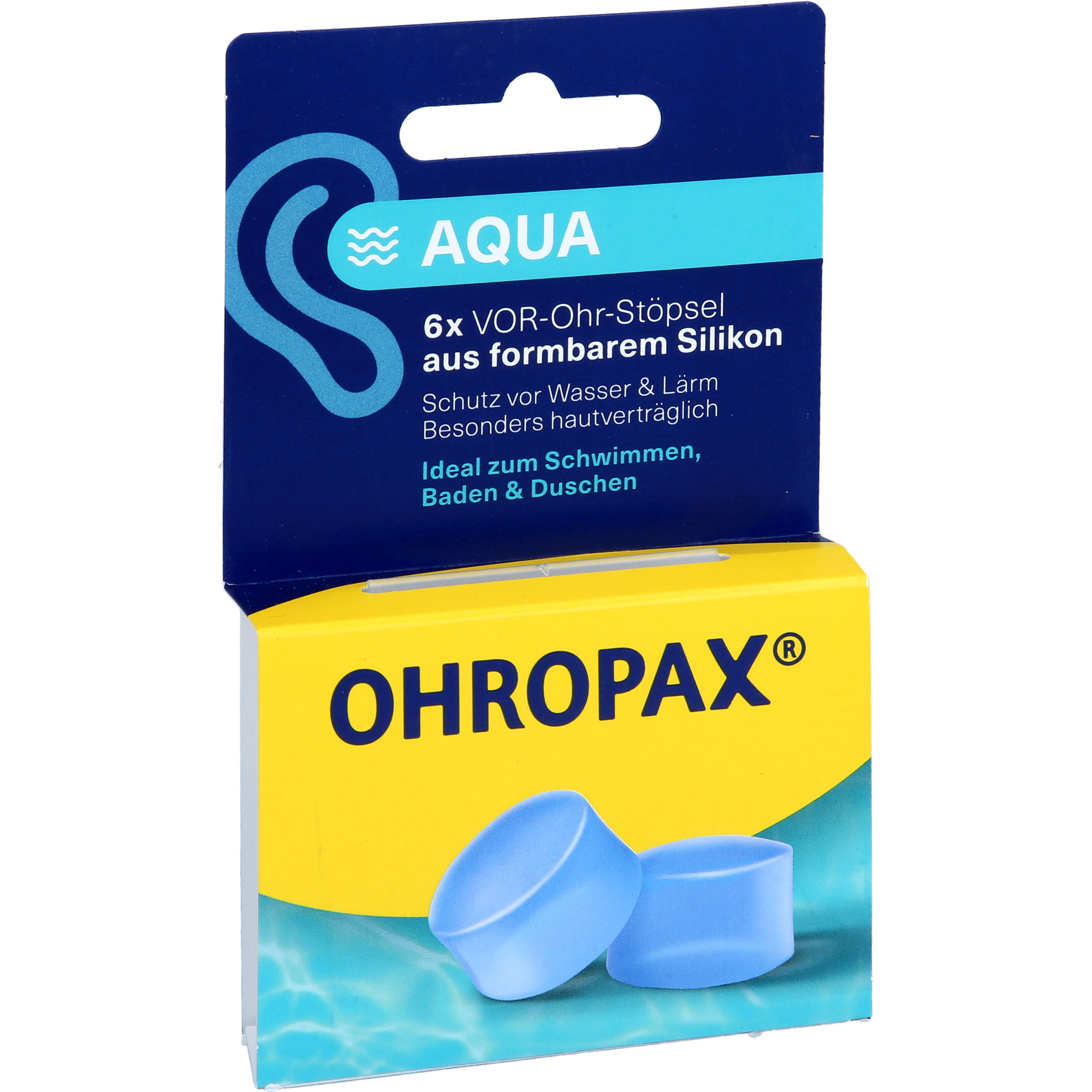 OHROPAX Aqua Silikon Vor-Ohr Stöpsel