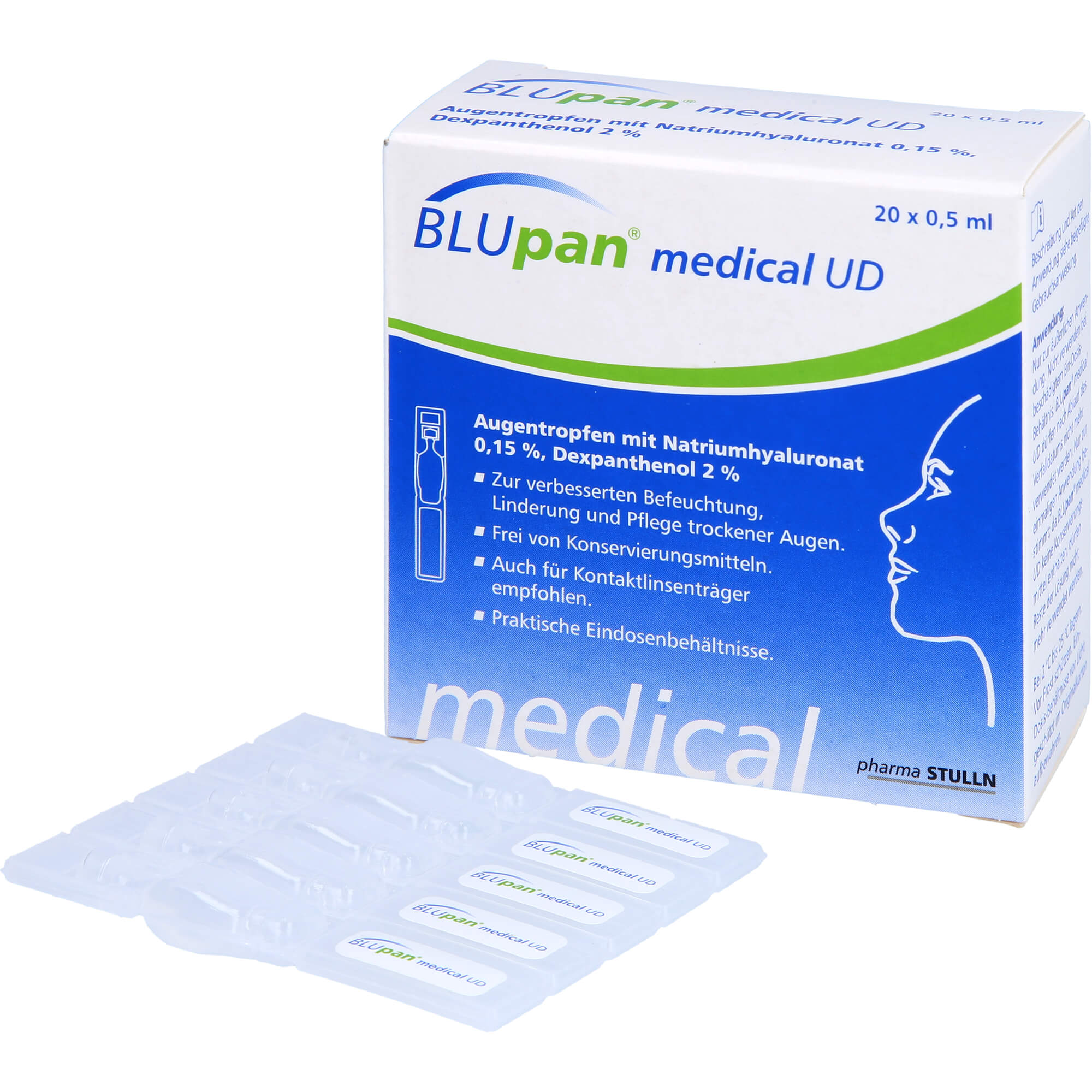 BLUPAN medical UD Augentropfen 20X0.5 ml